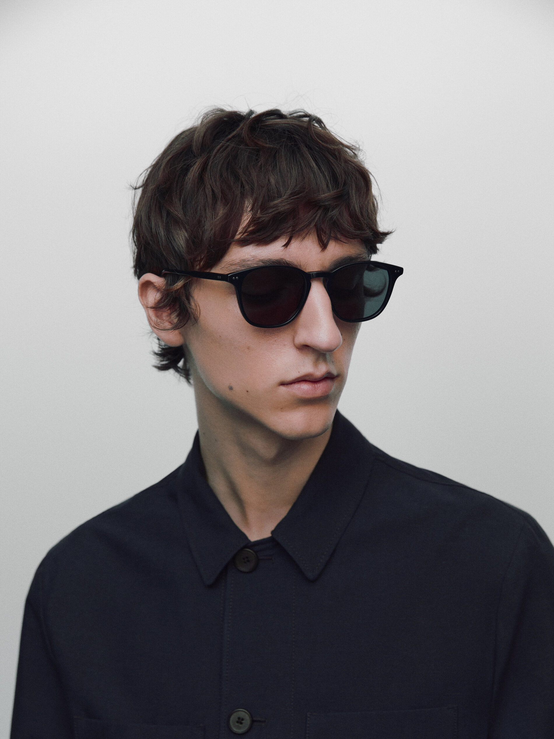 Sobrecamisa falso liso Limited edition - AZUL MARINO