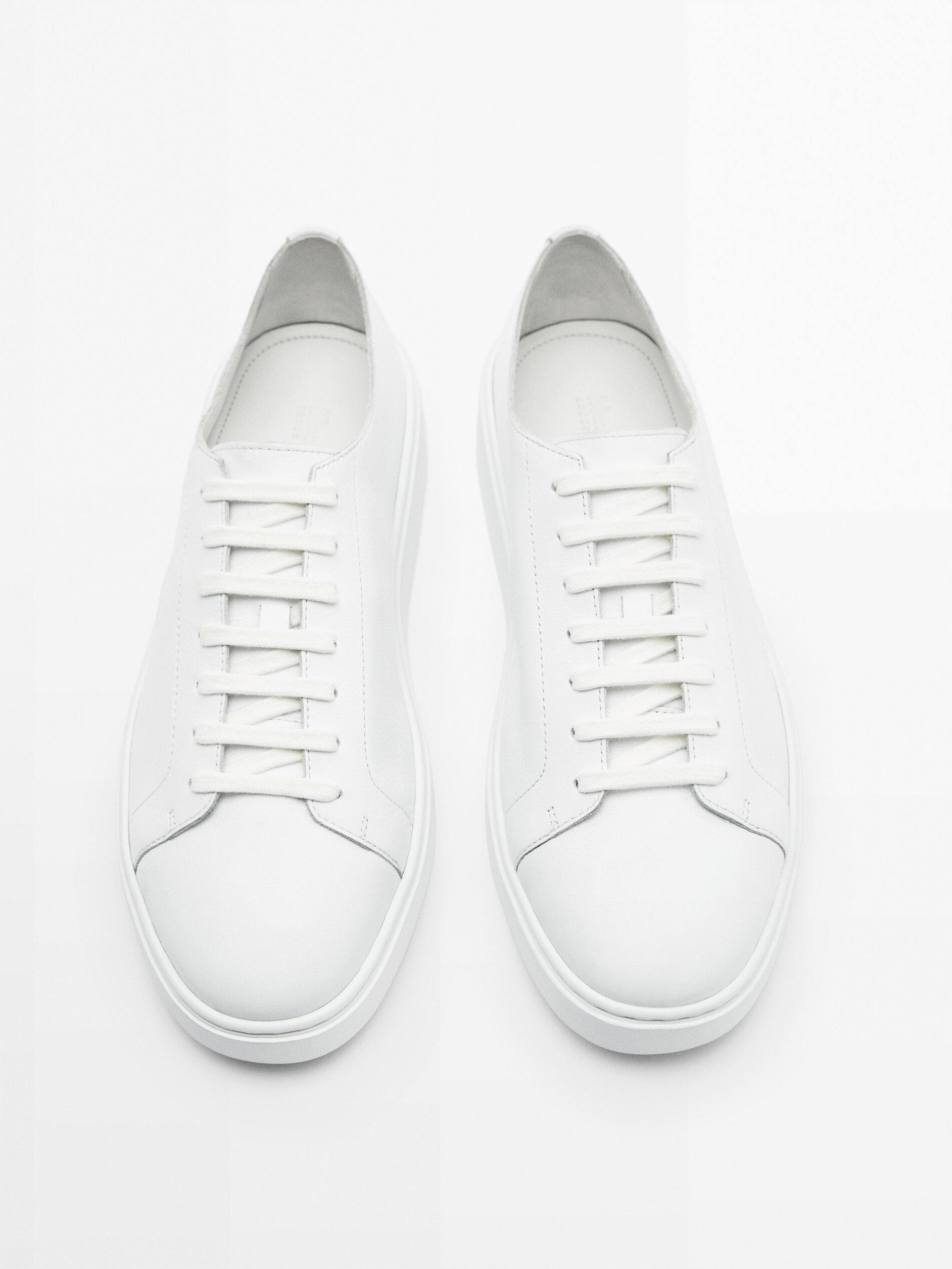 Deportivo piel napa soft - BLANCO