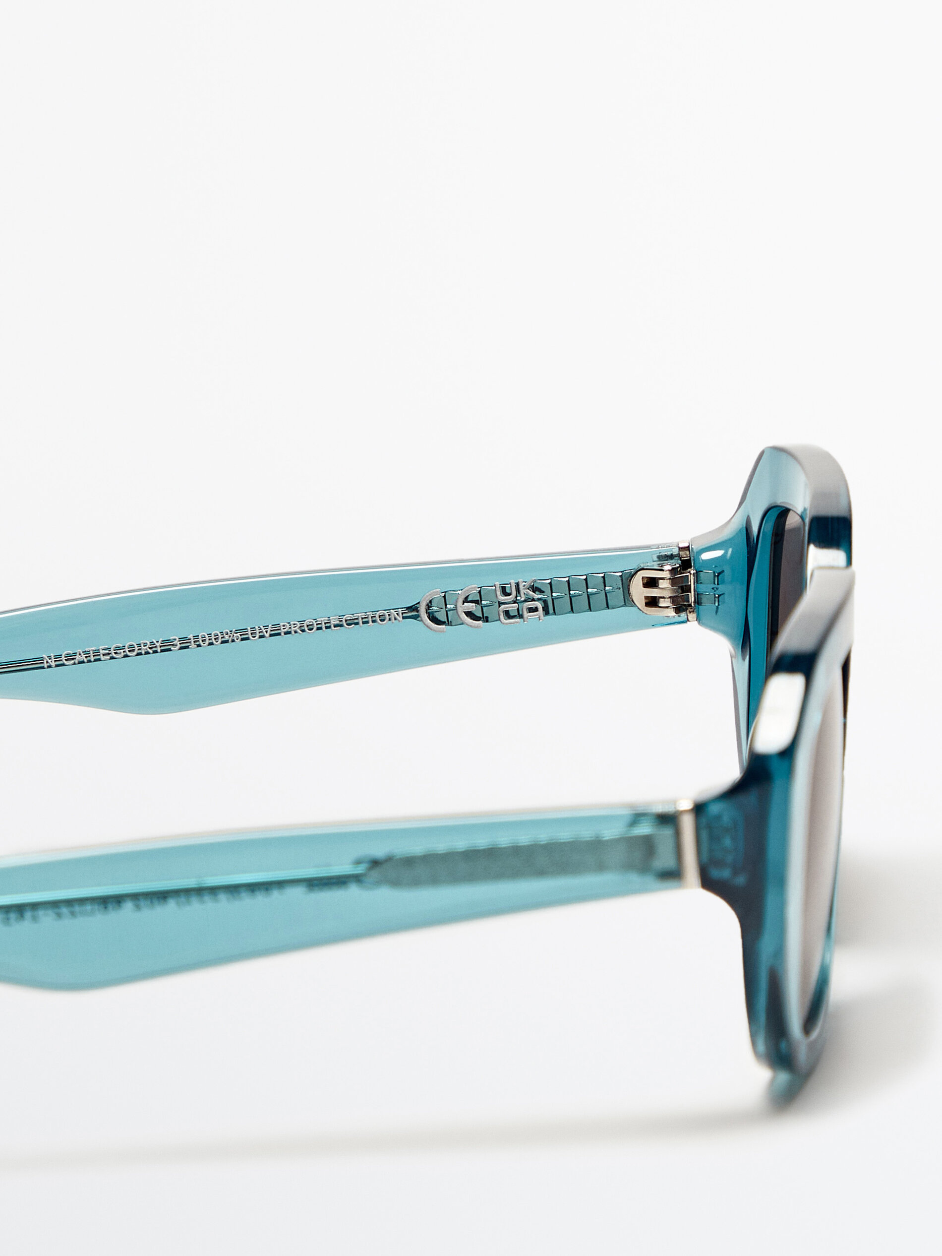 Gafas de sol cuadradas - TURQUESA