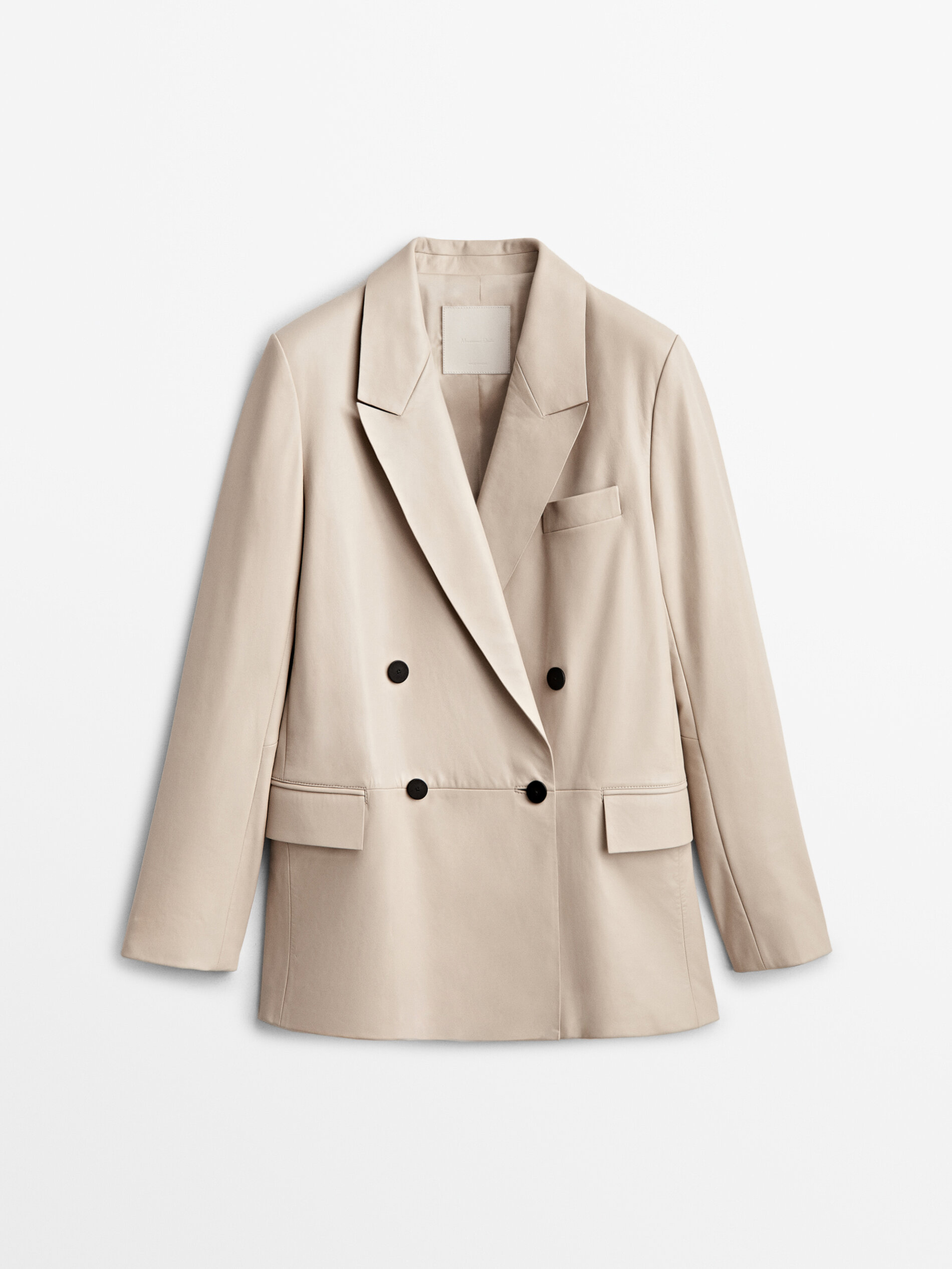 Americana cruzada piel napa - ARENA