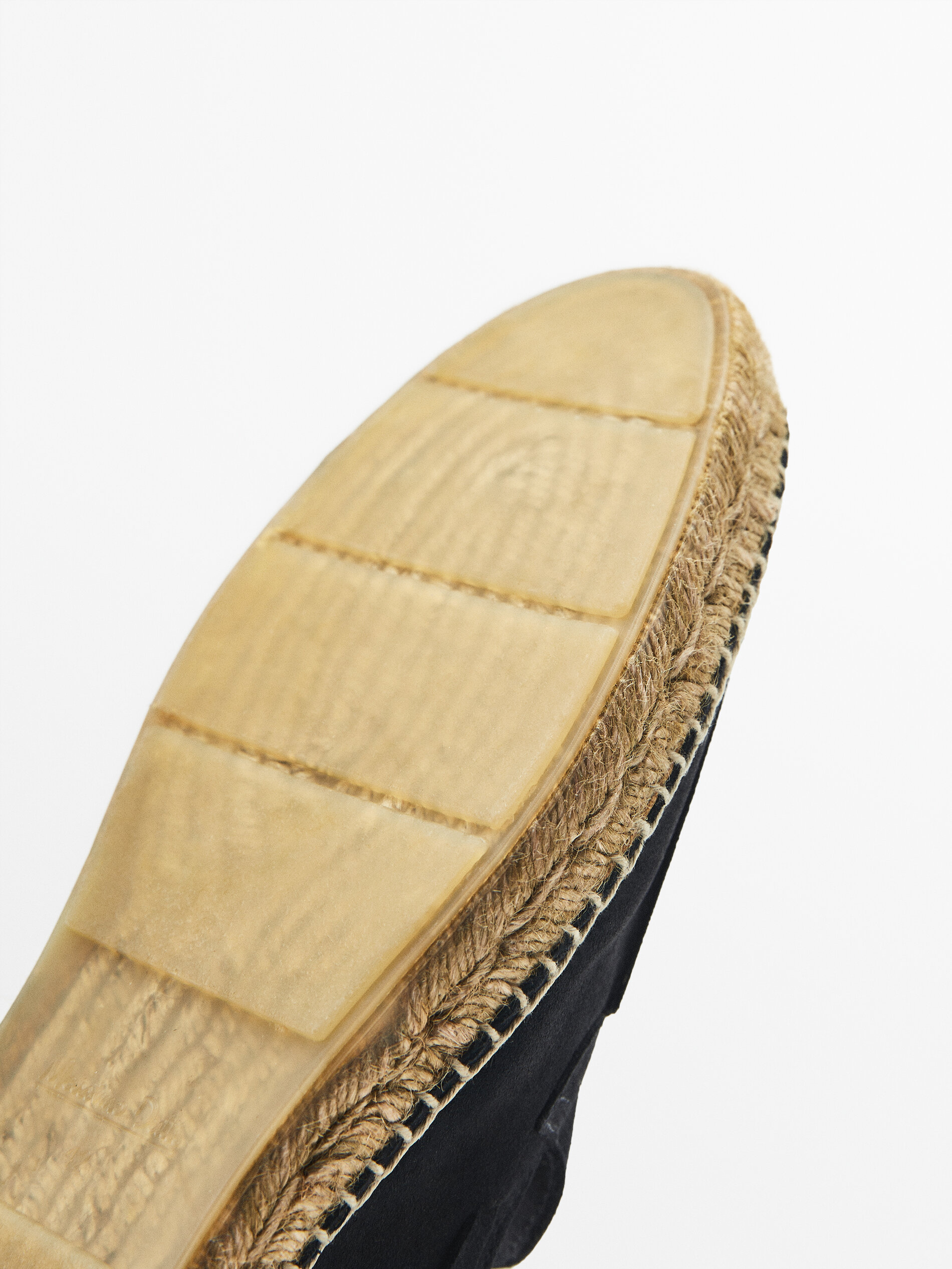 Alpargata bordón serraje - AZUL