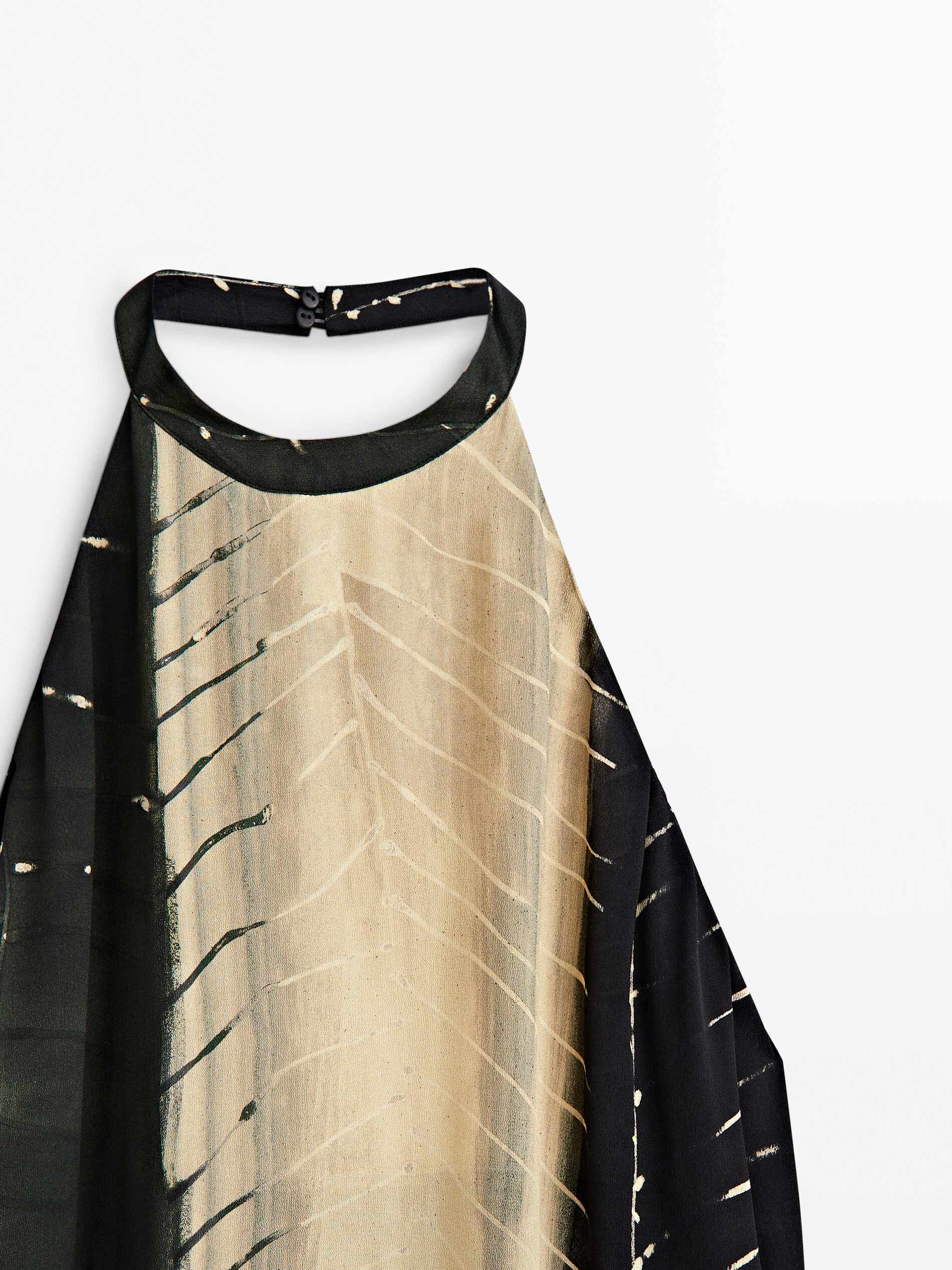 Vestido estampado trazos - MUSGO