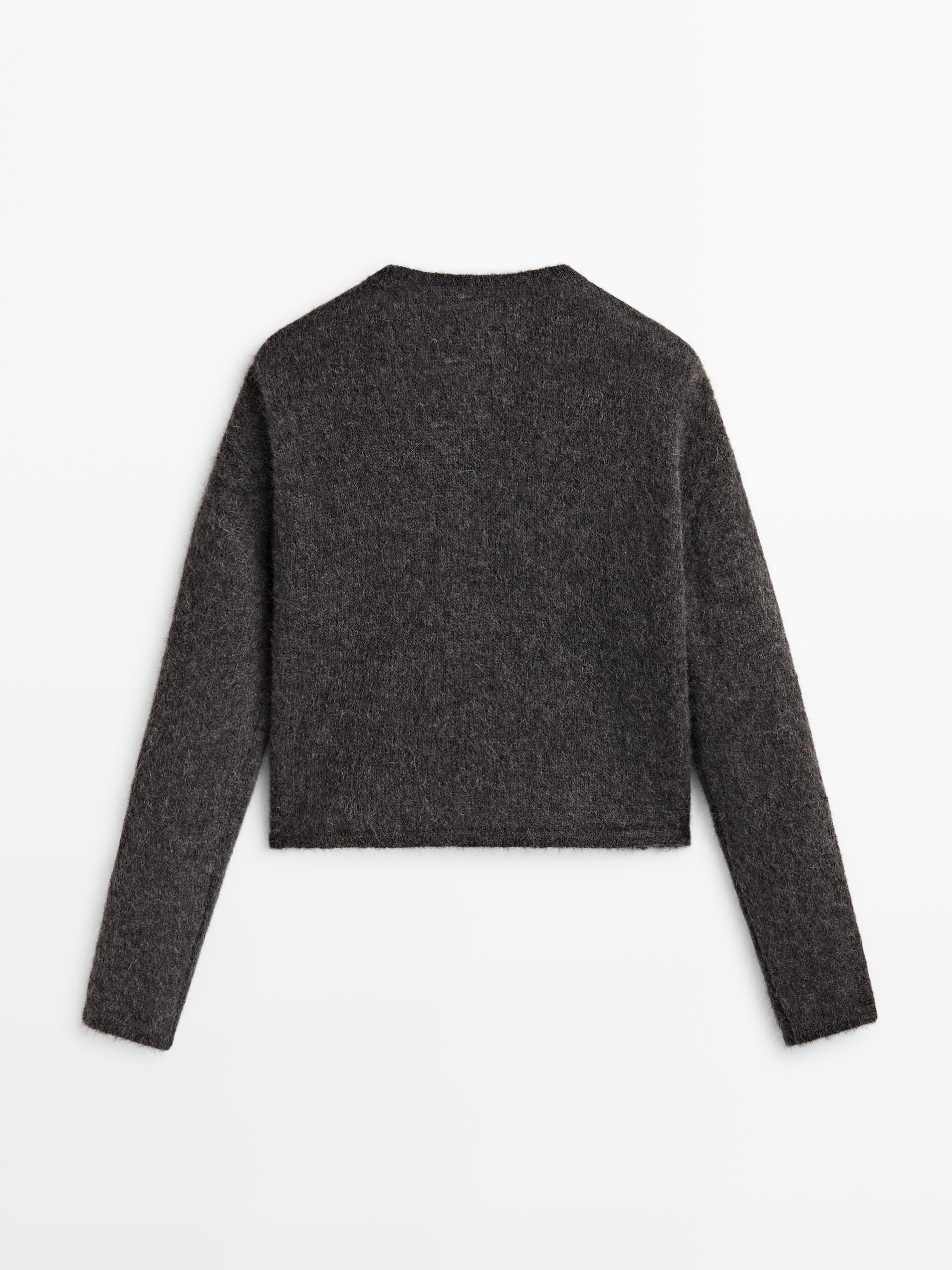 Cárdigan de punto botones - GRISMEDIO