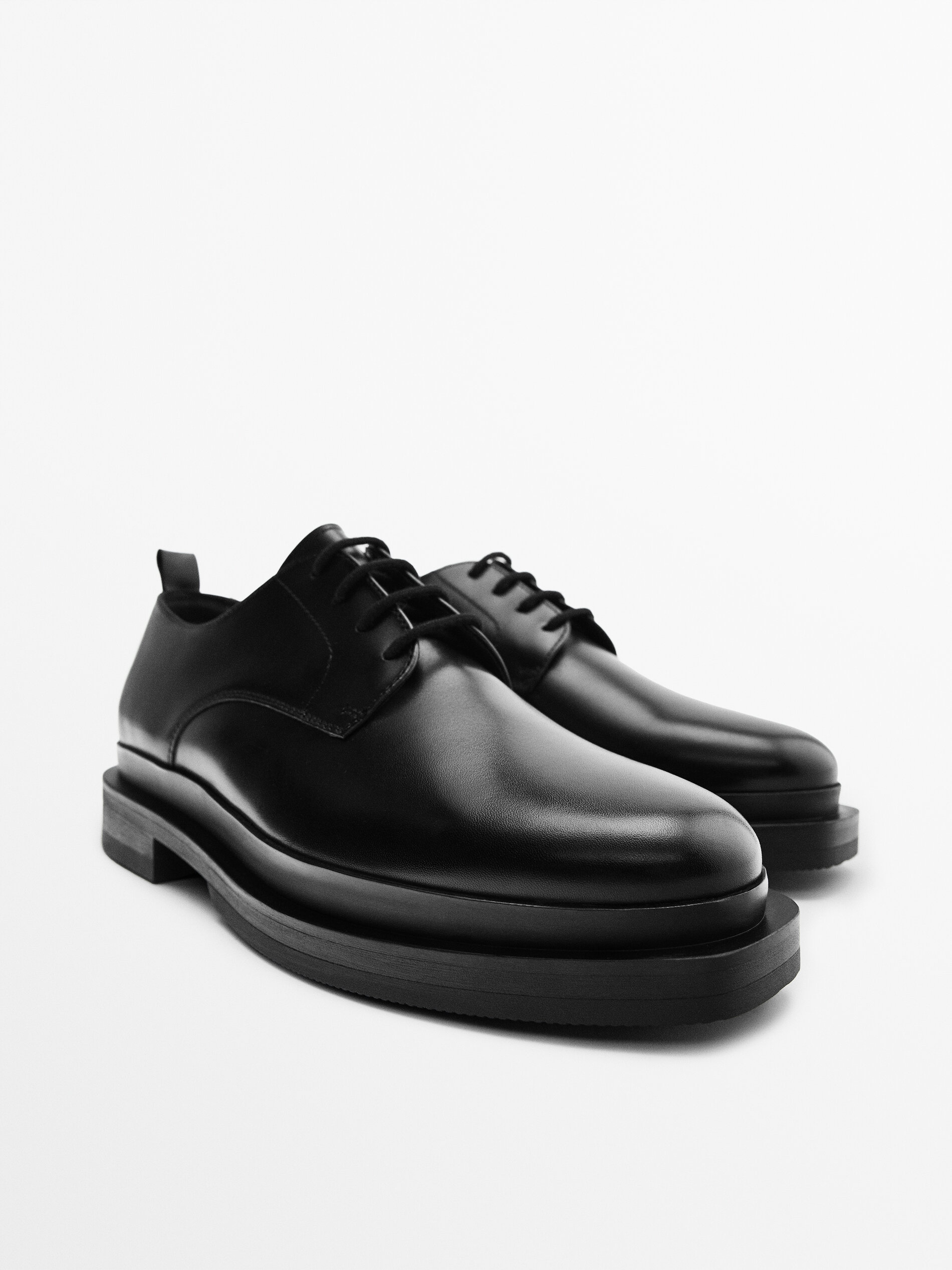 Zapato piel napa negro - Studio - NEGRO