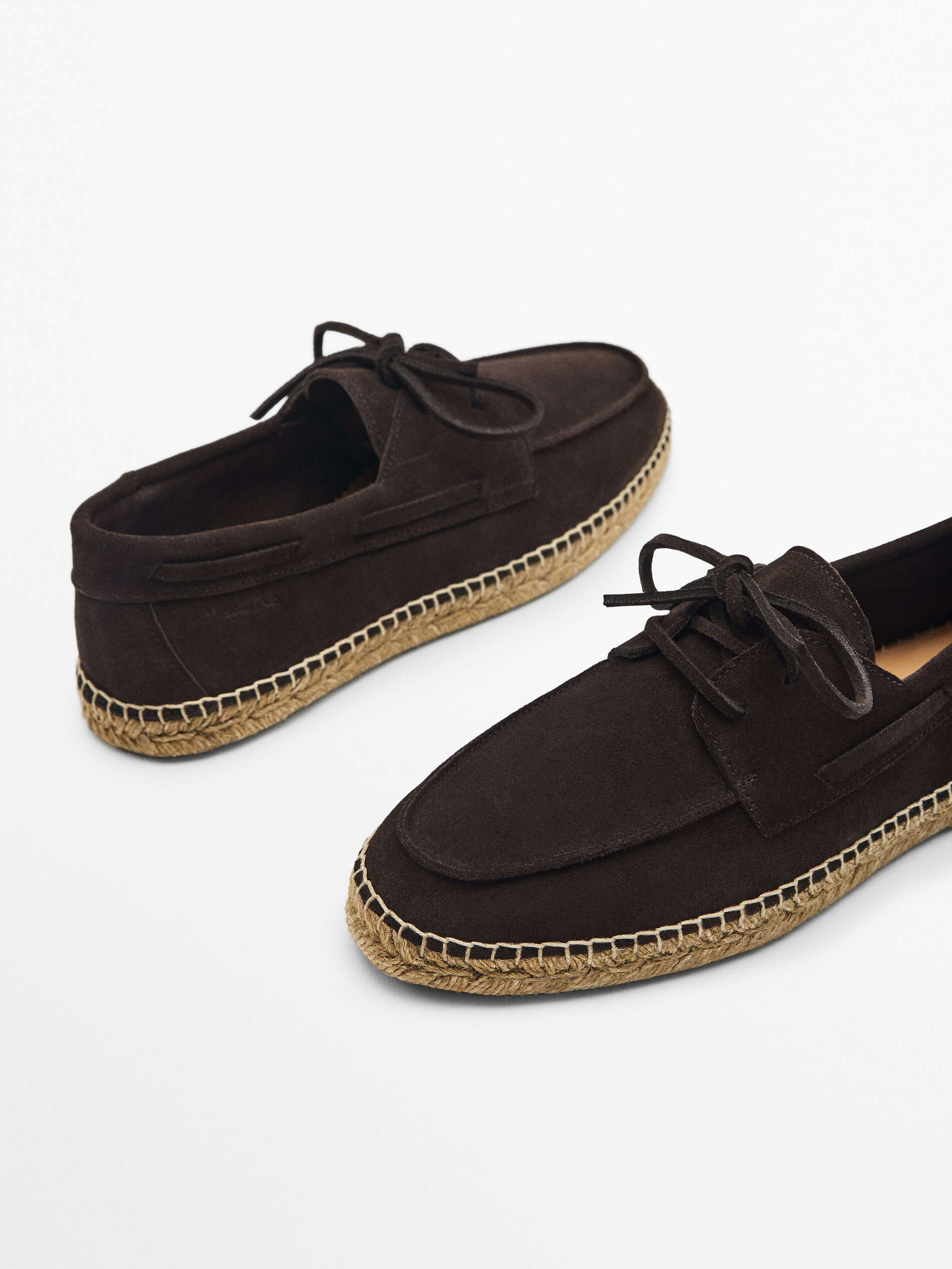 Náutico yute serraje - MARRÓN