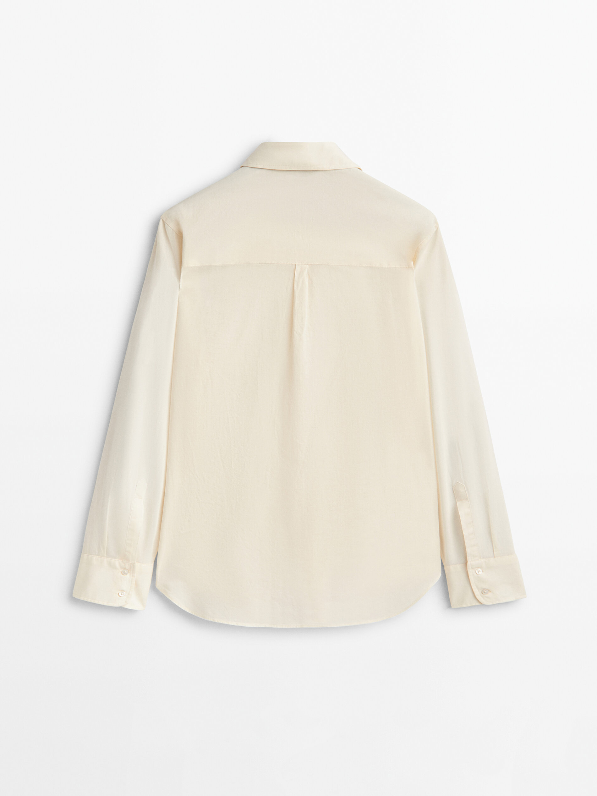 Camisa algodón lavada - CRUDO