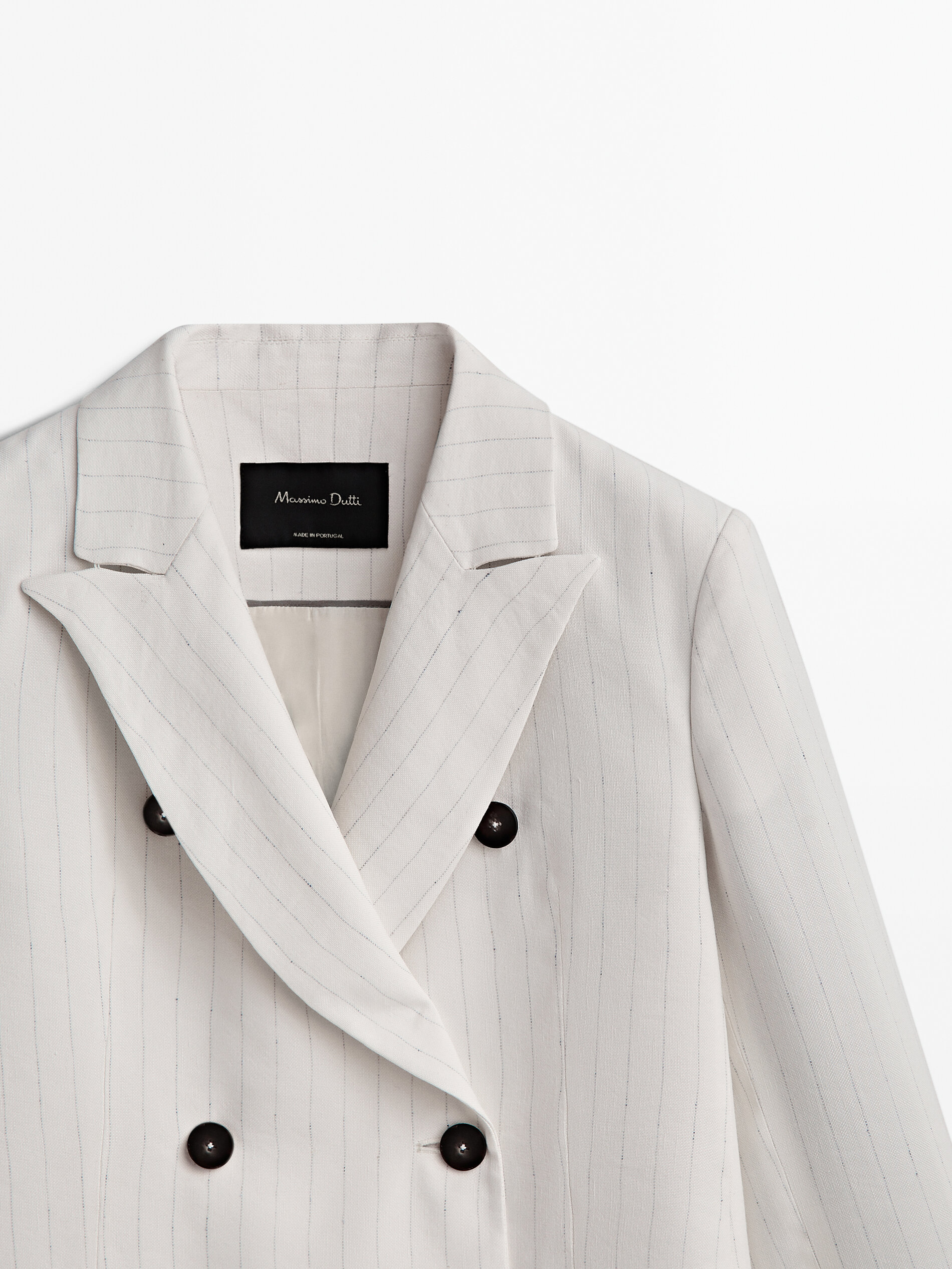 Americana traje cruzada raya diplomática - CRUDO