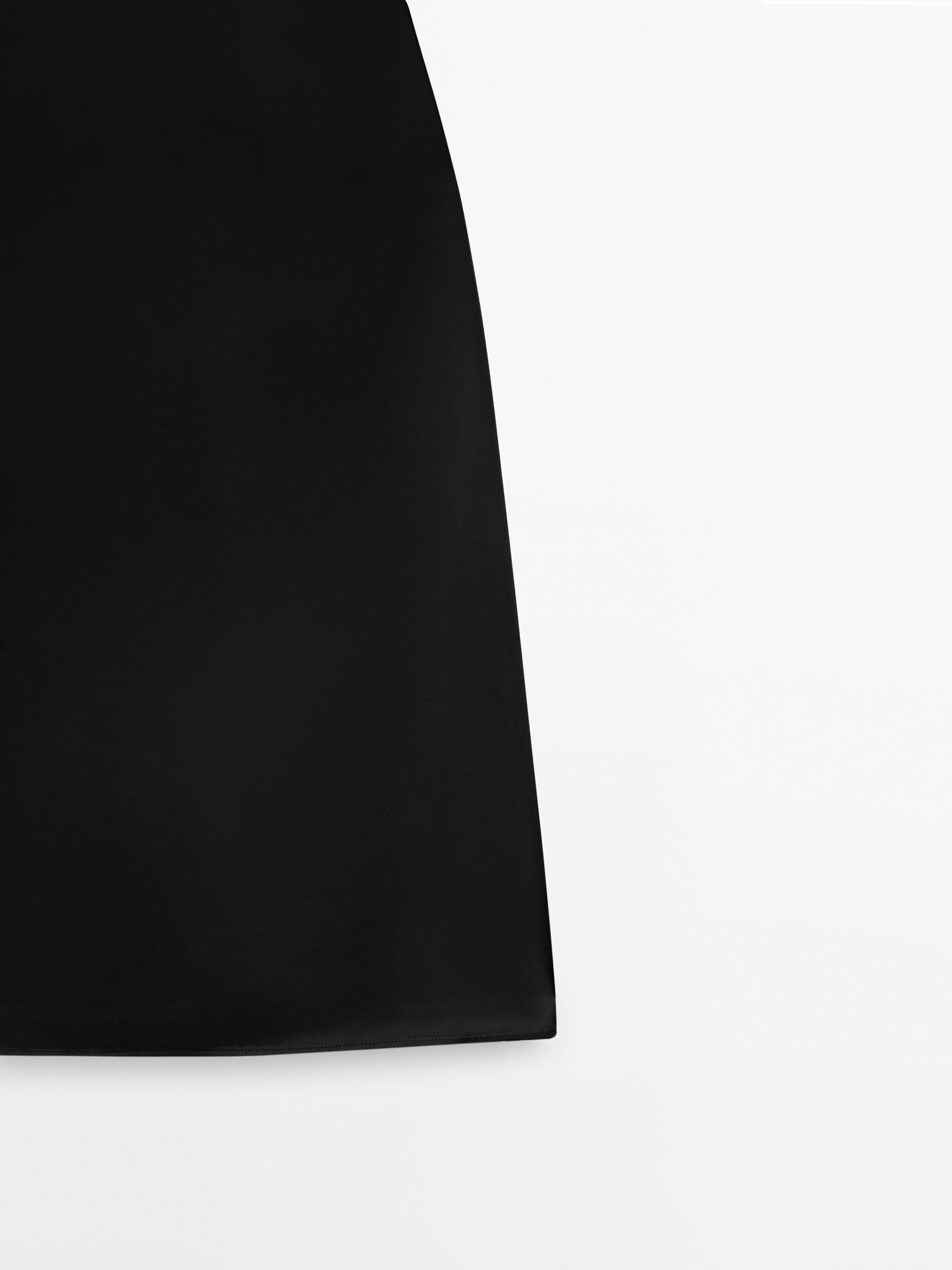 Vestido corto halter -Studio - NEGRO