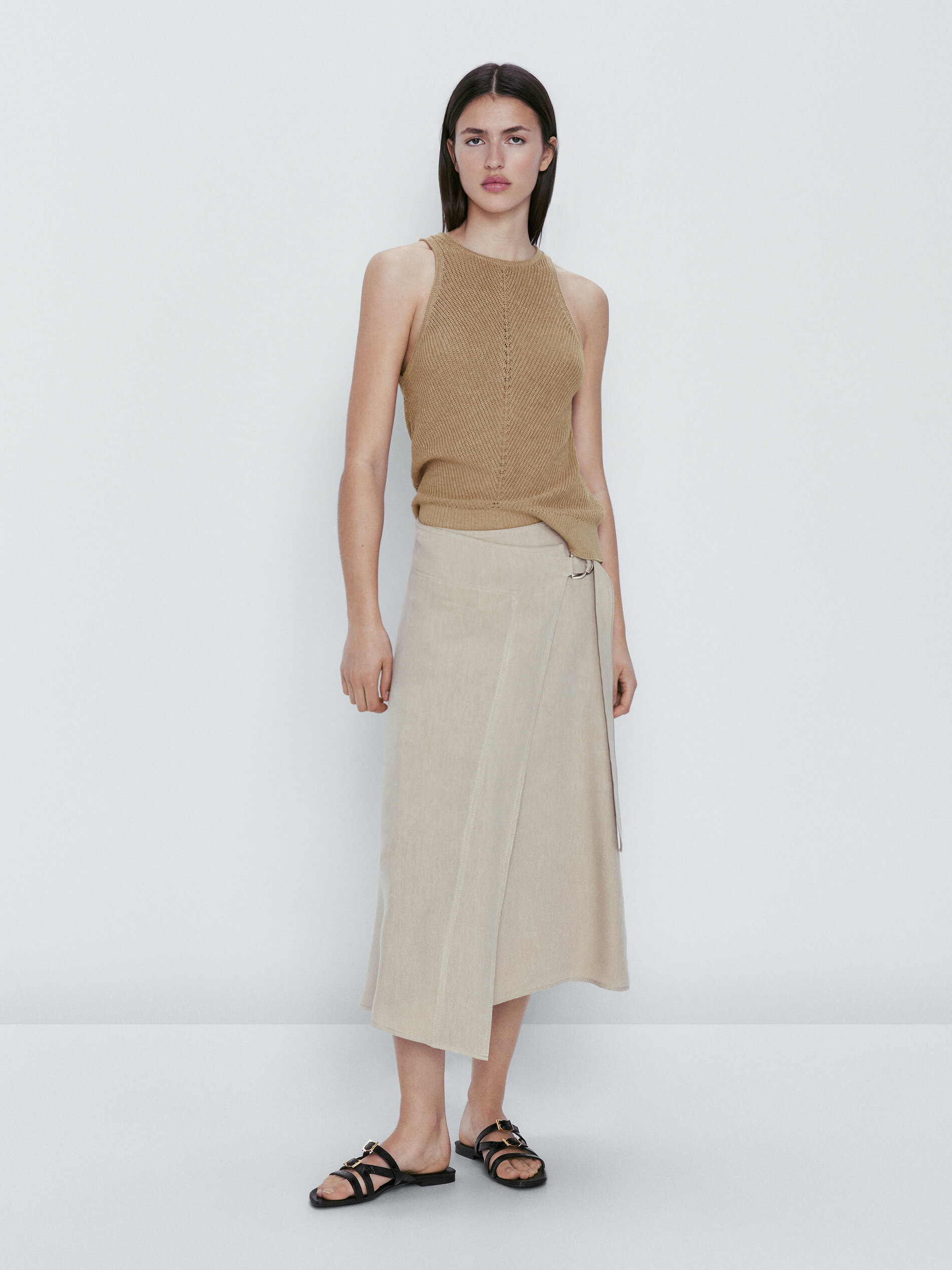 Top de punto halter - Lavado