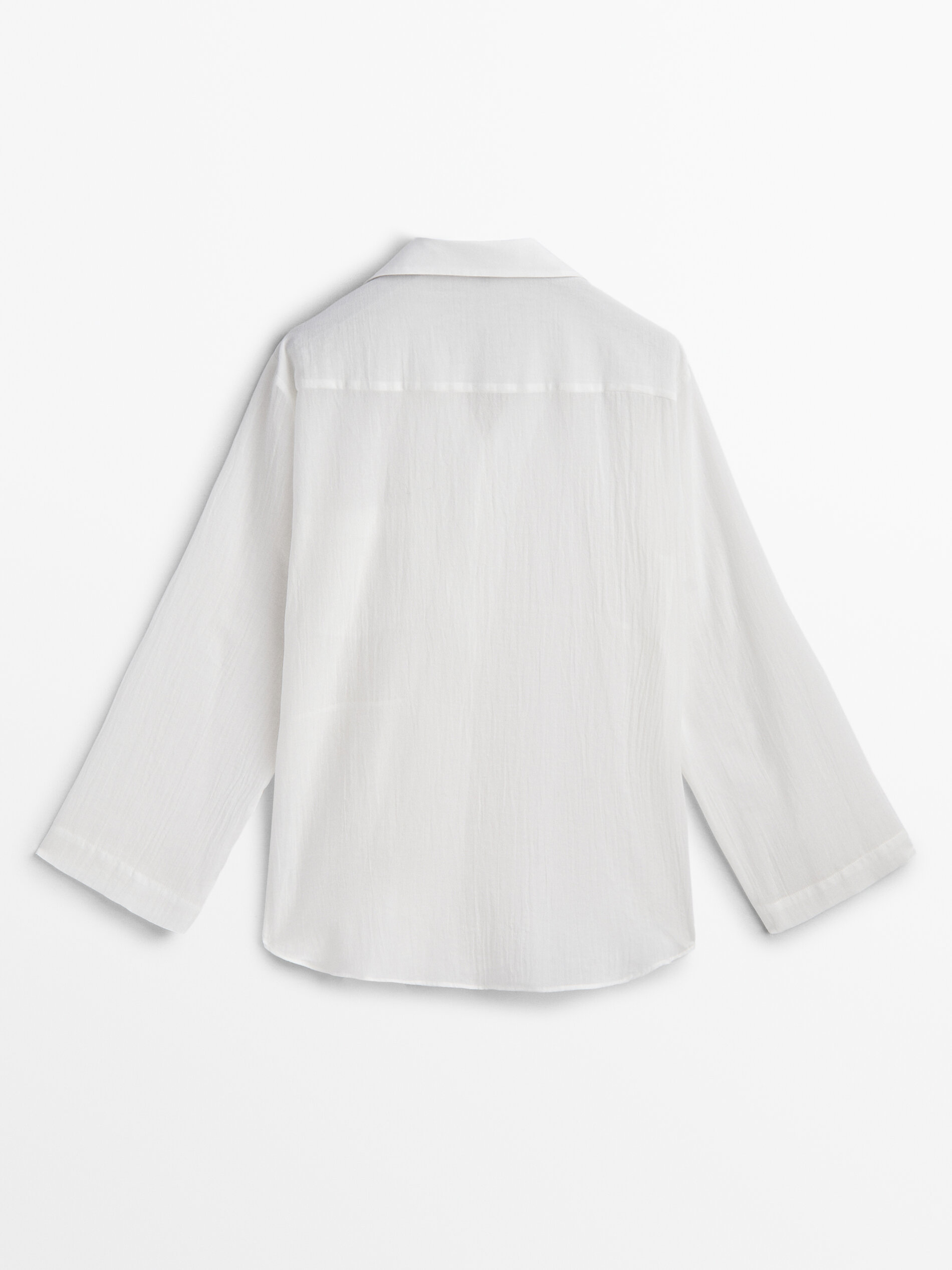 Camisa patchwork bolsillo - CRUDO