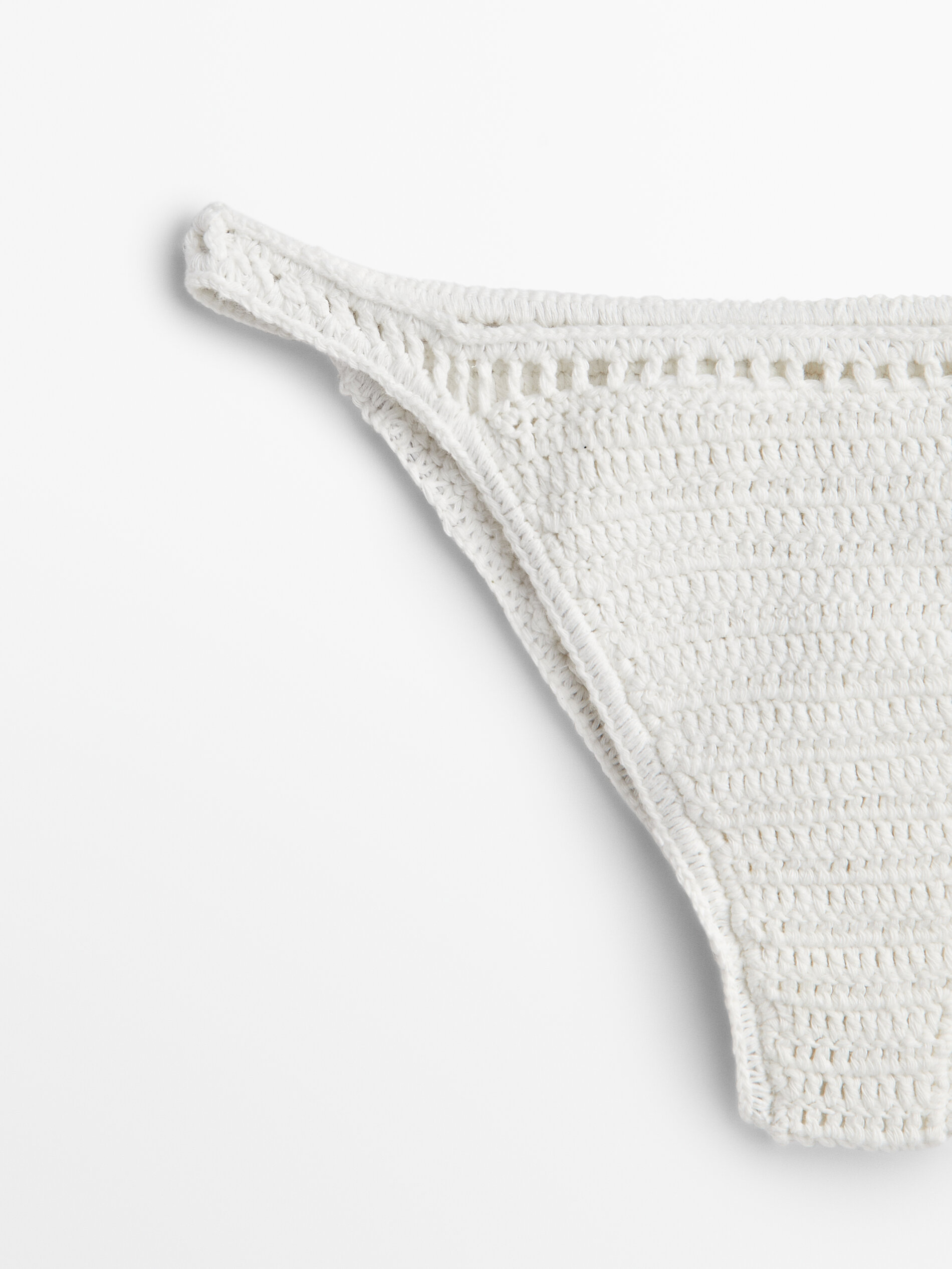 Set bikini punto crochet - CRUDO