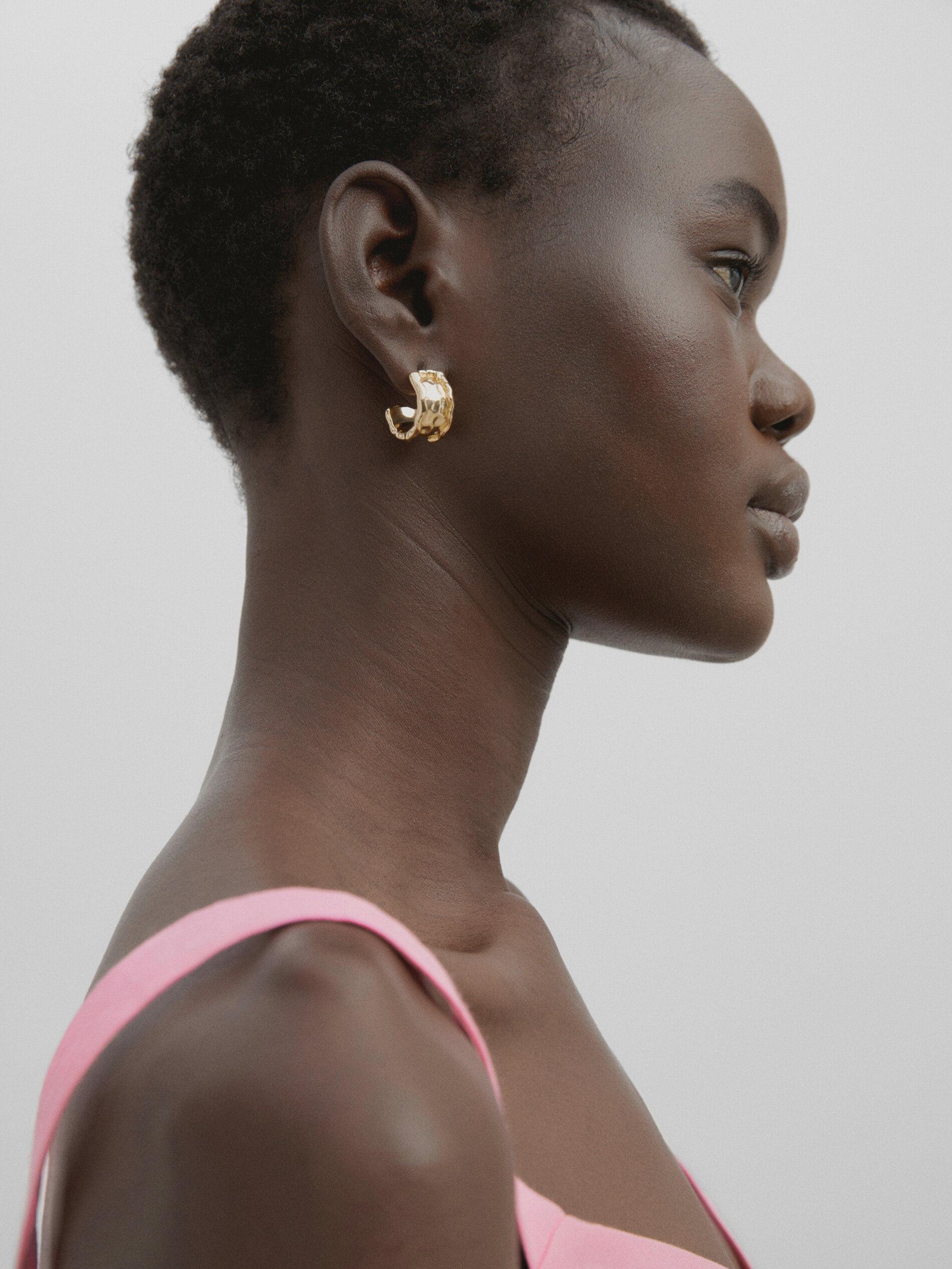 Top crop lino tirantes -Studio - ROSA