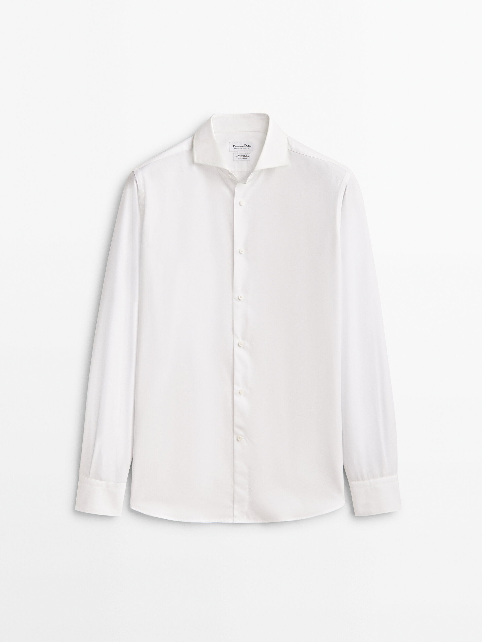 Camisa easy iron slim fit - BLANCO