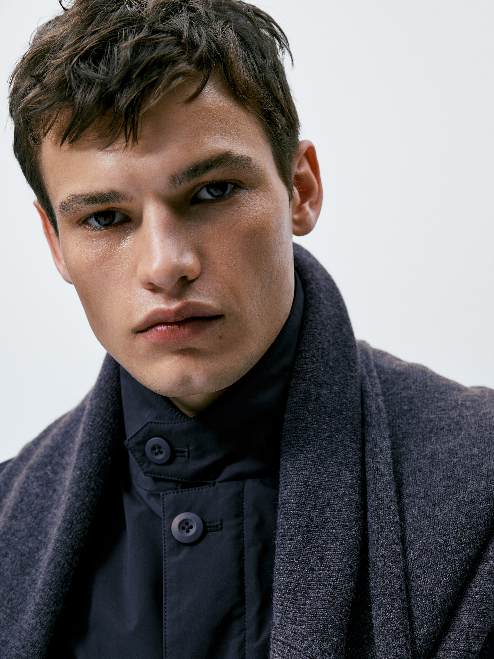 Chaqueta blazer relleno plumón y pluma - AZUL MARINO