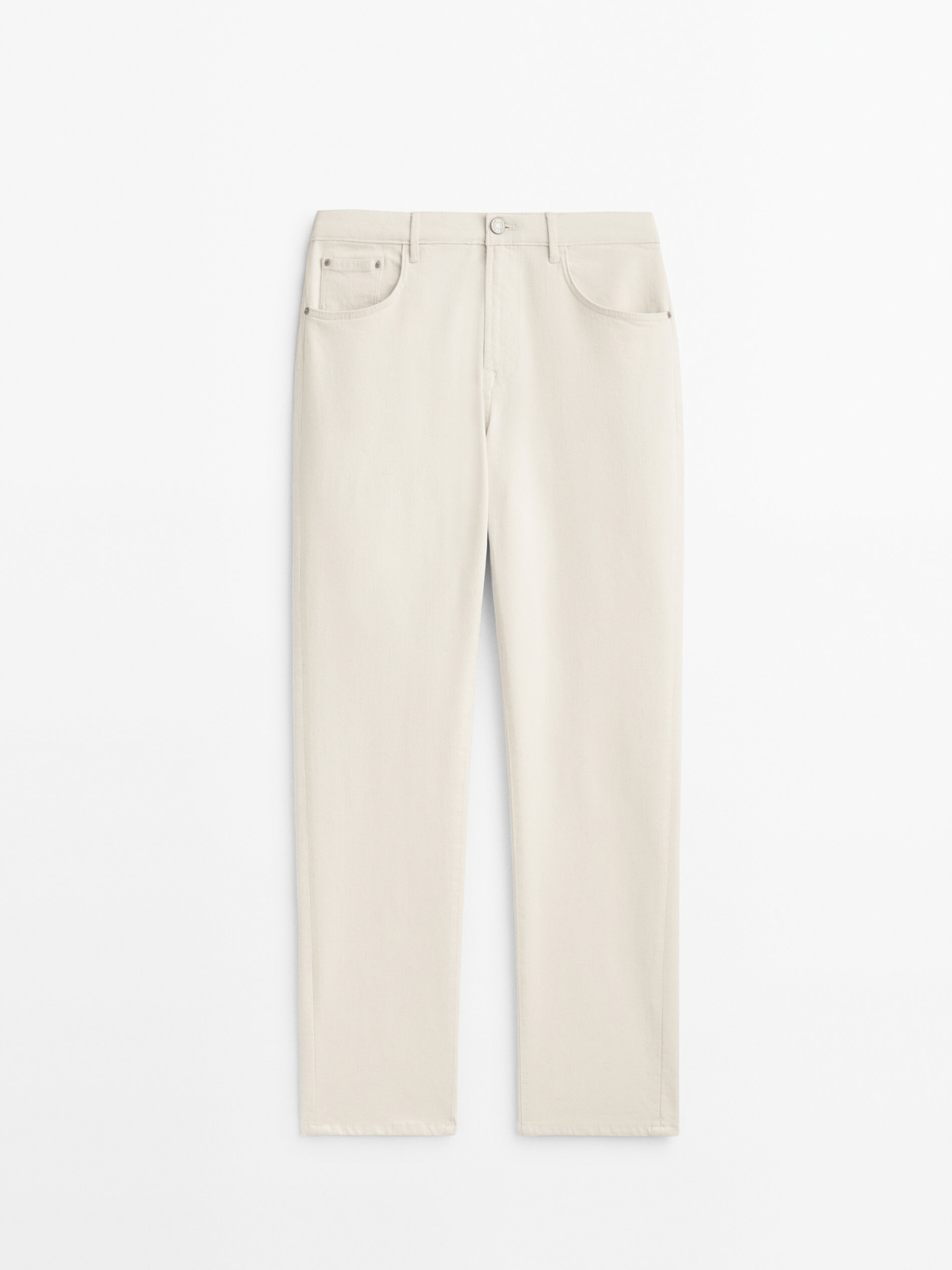 Pantalón vaquero tapered fit - CRUDO