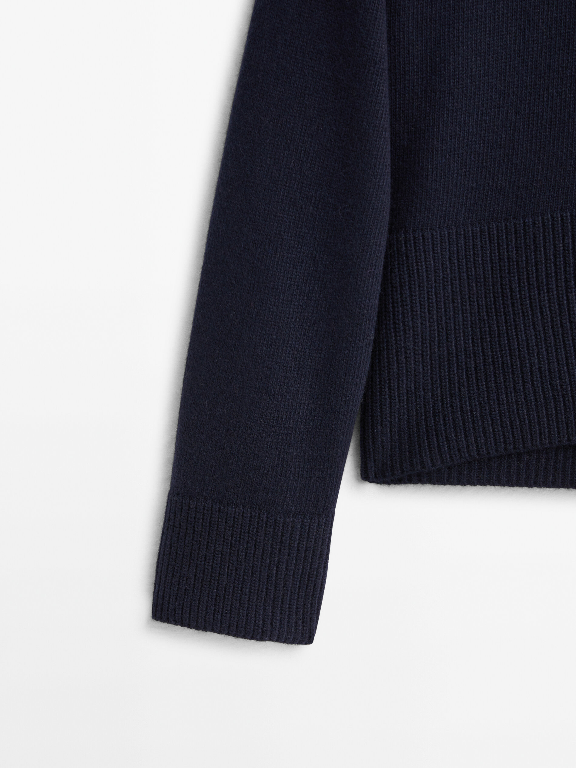 Jersey capa cuello redondo - MARINO OSCURO