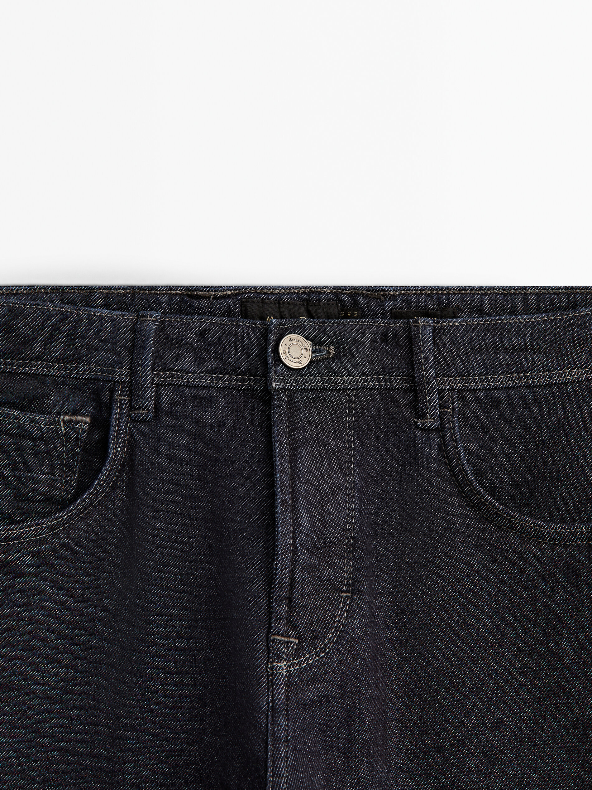 Pantalón vaquero desencolado slim fit - INDIGO