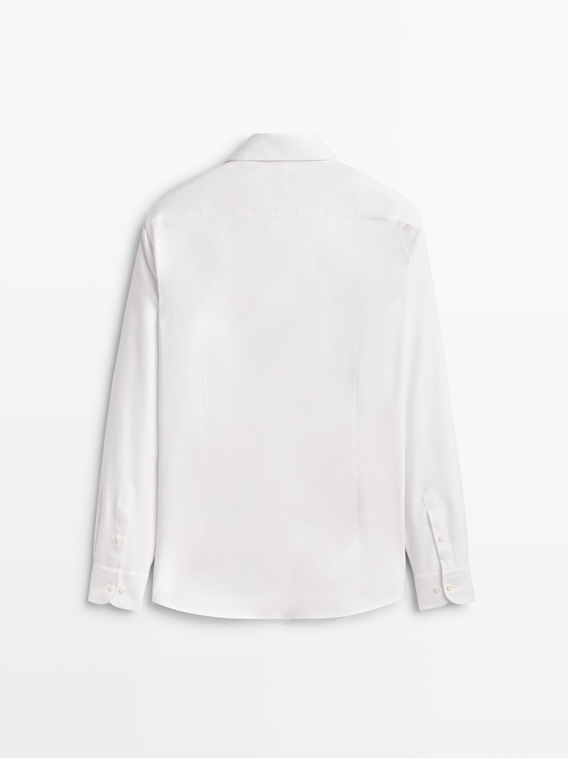 Camisa estructura easy iron slim fit - BLANCO