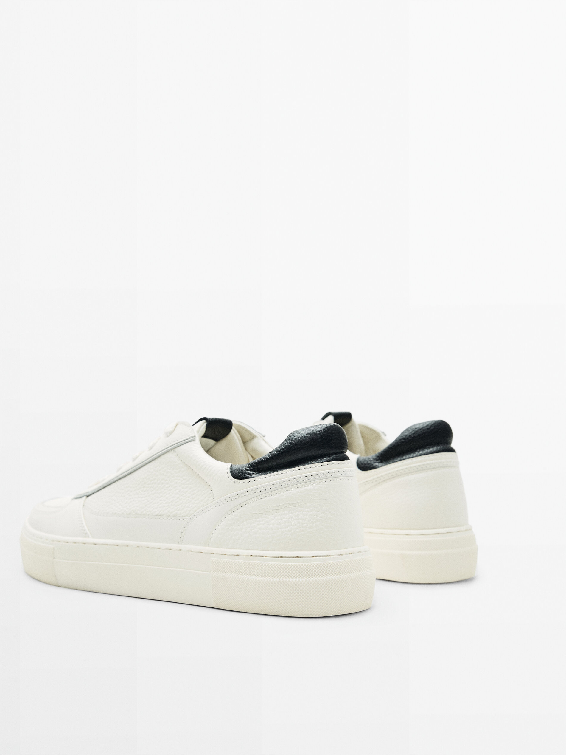 Deportivo piel napa - BLANCO