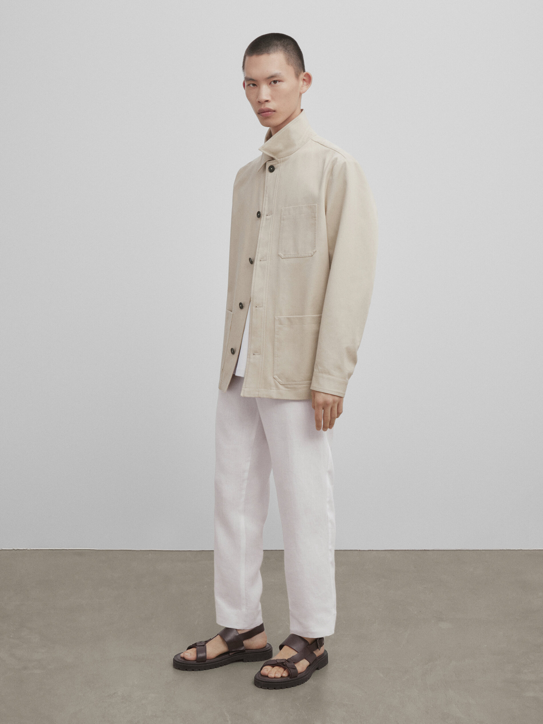 Sobrecamisa algodón microsarga -Studio - ARENA