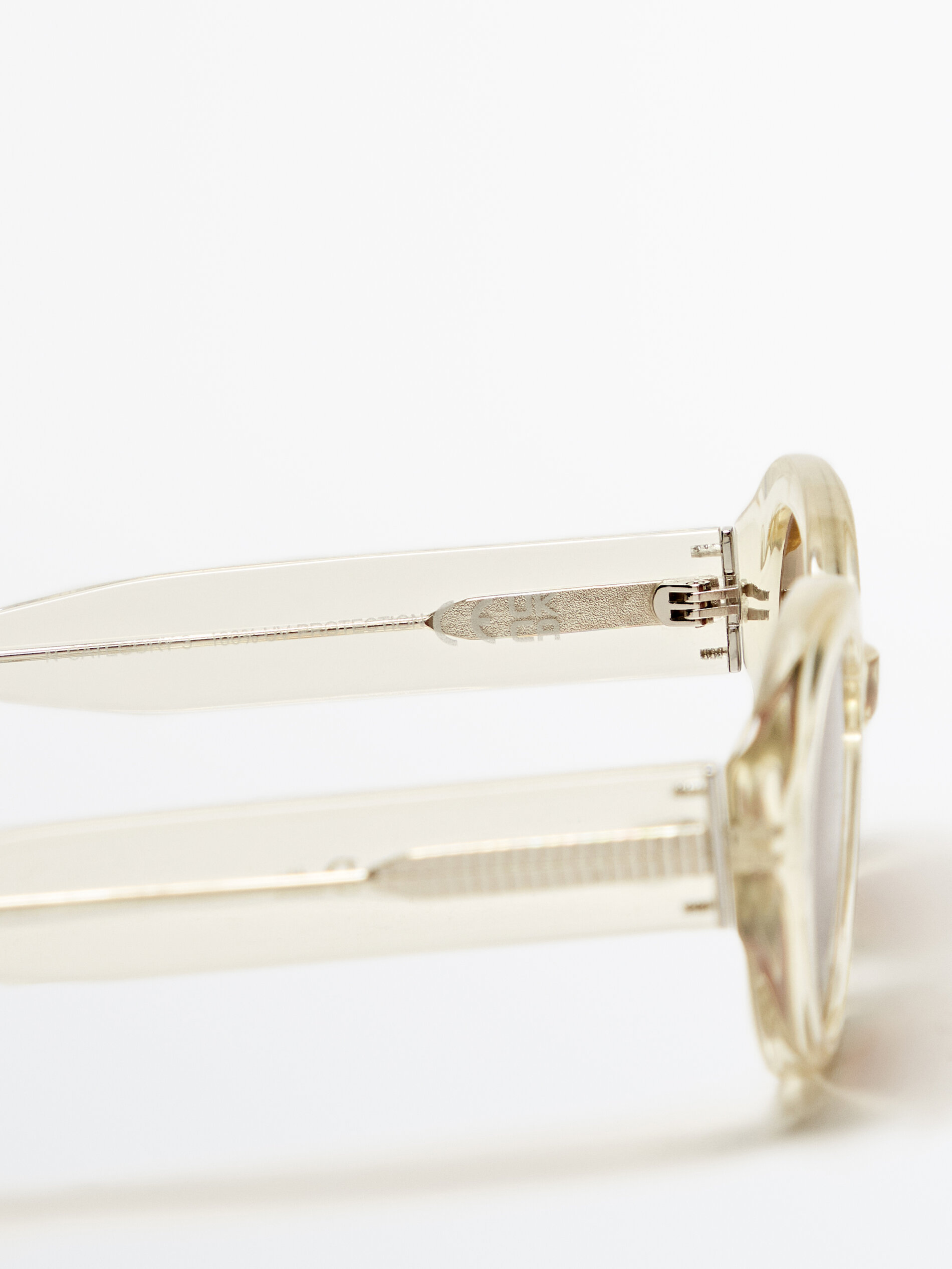 Gafas de sol ovaladas - AMARILLO