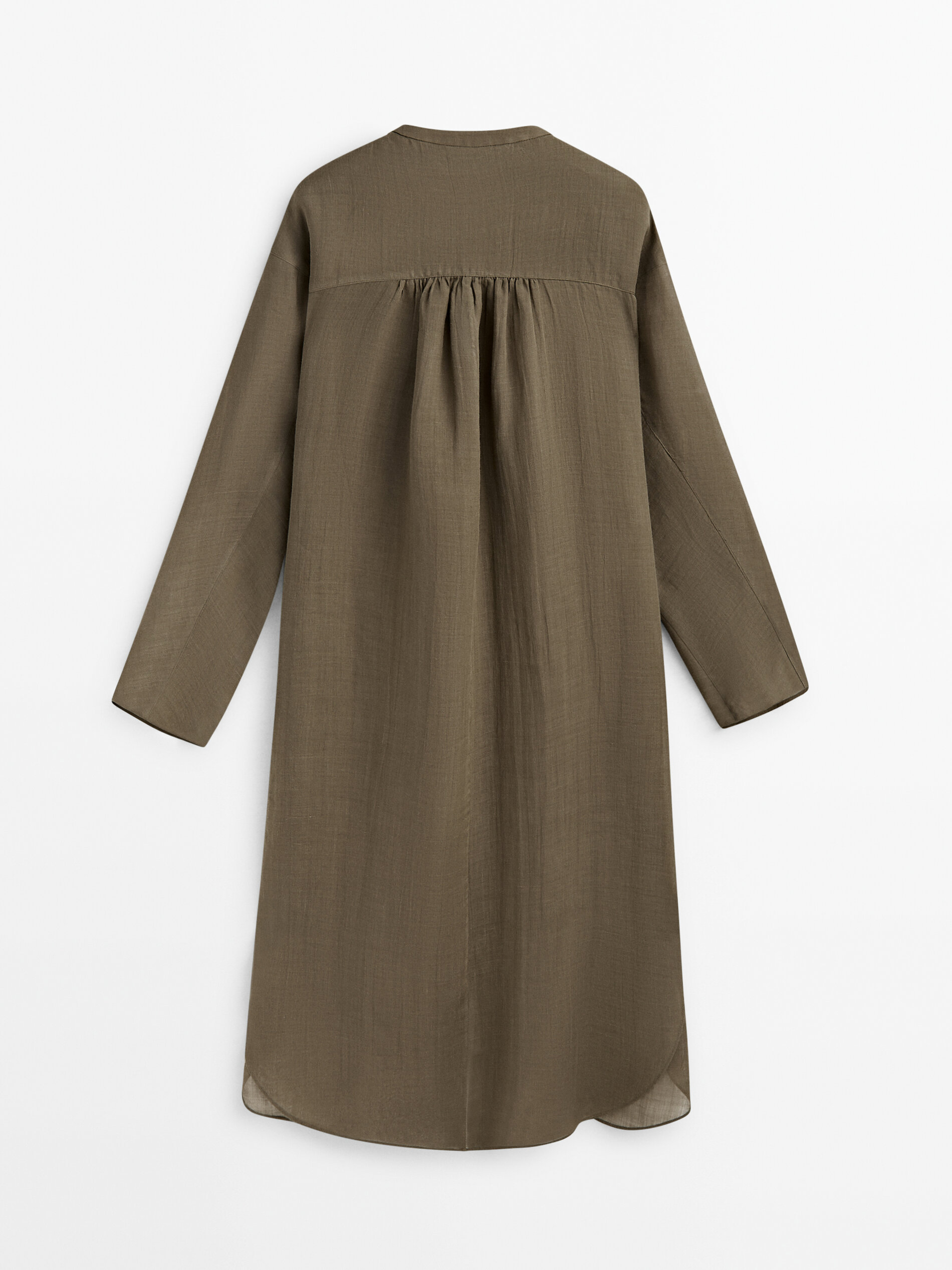 Blusón 100% ramio - KAKI