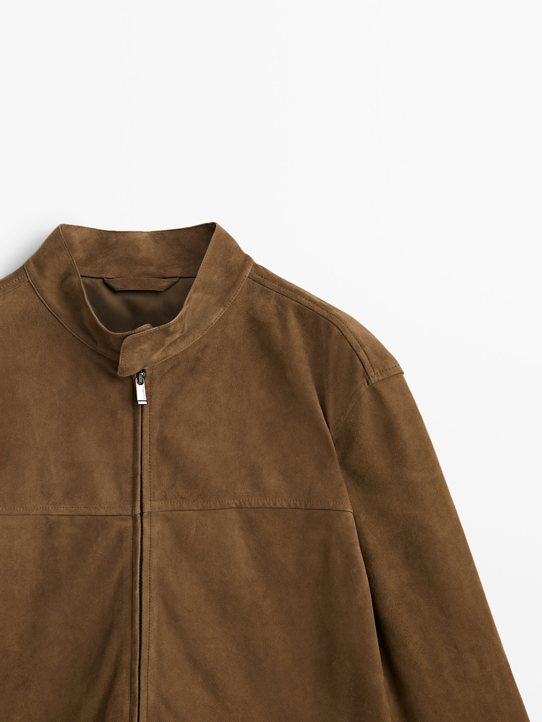 Chaqueta piel ante - BEIGE