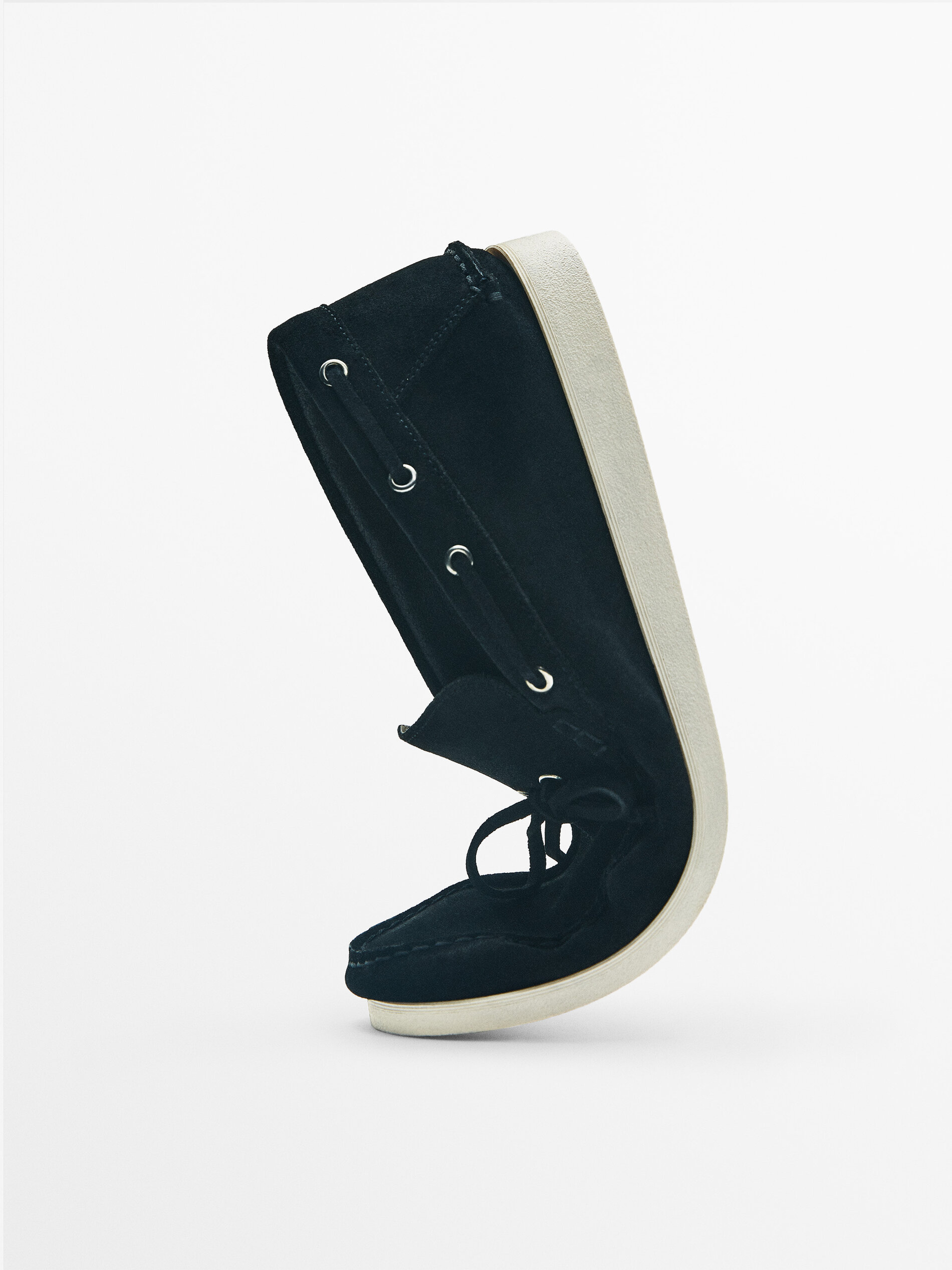 Náutico lazo serraje - AZUL