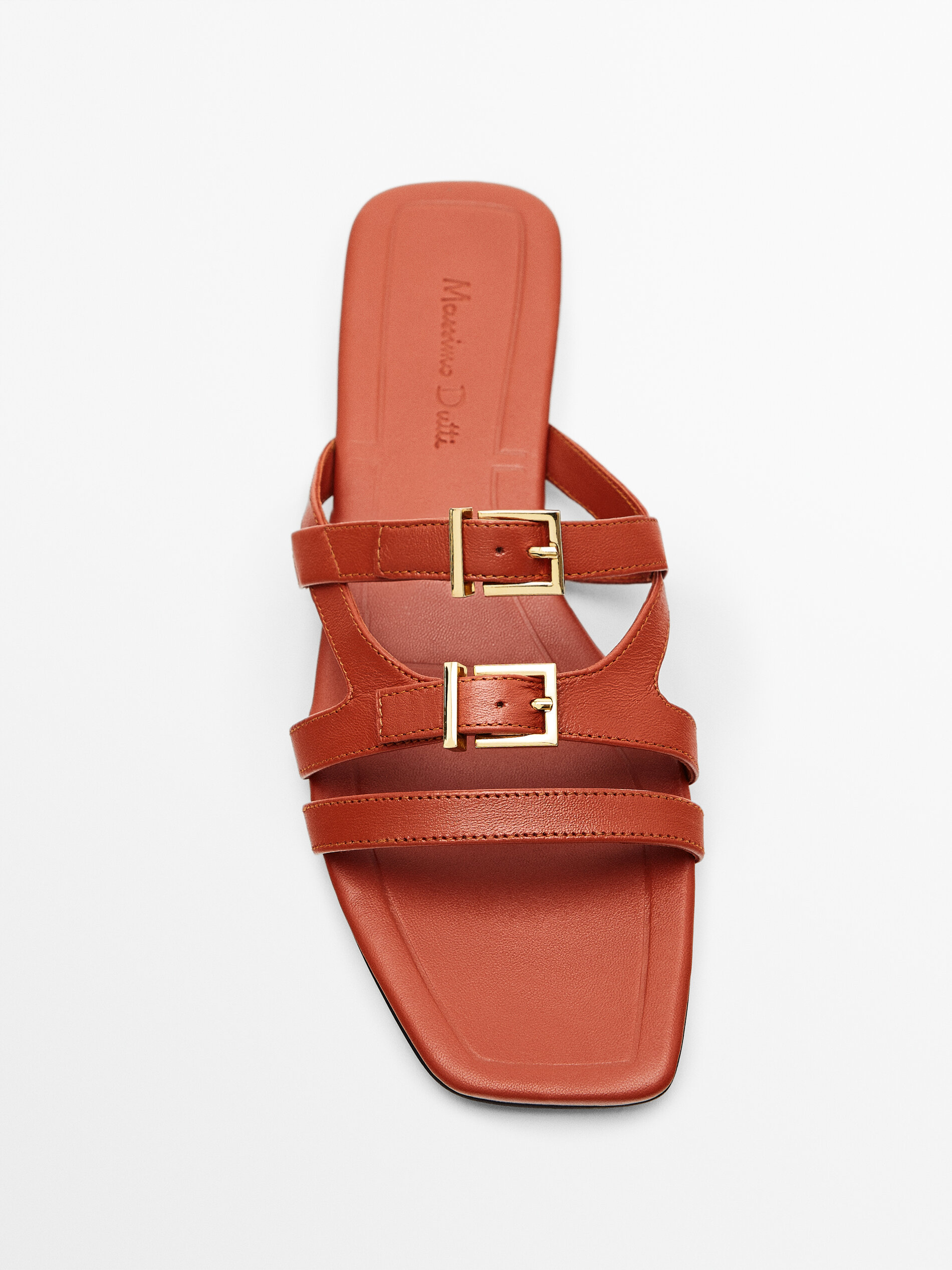 PALA MULTITIRAS CON HEBILLAS - NARANJA