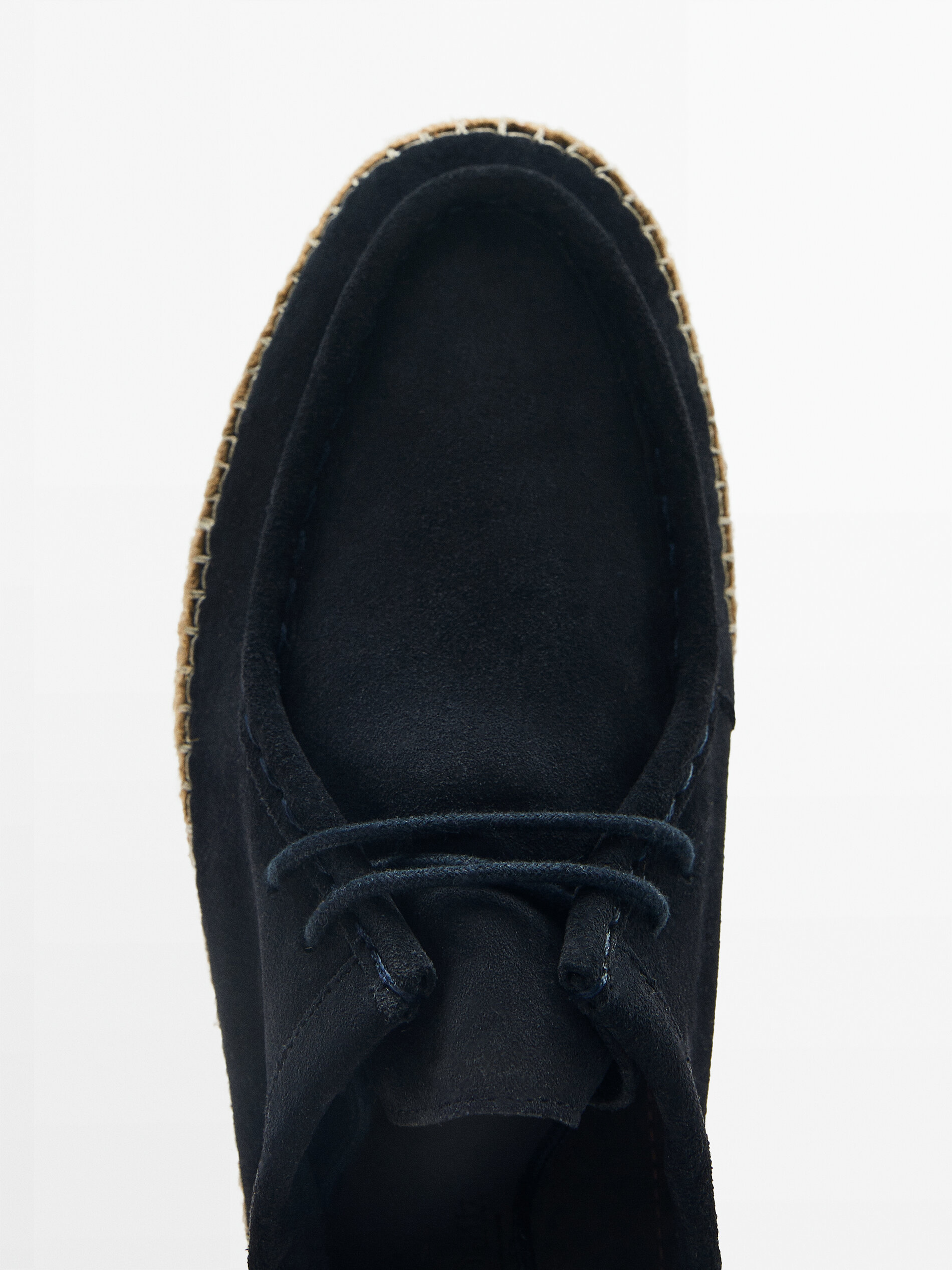 Zapato yute serraje azul - AZUL