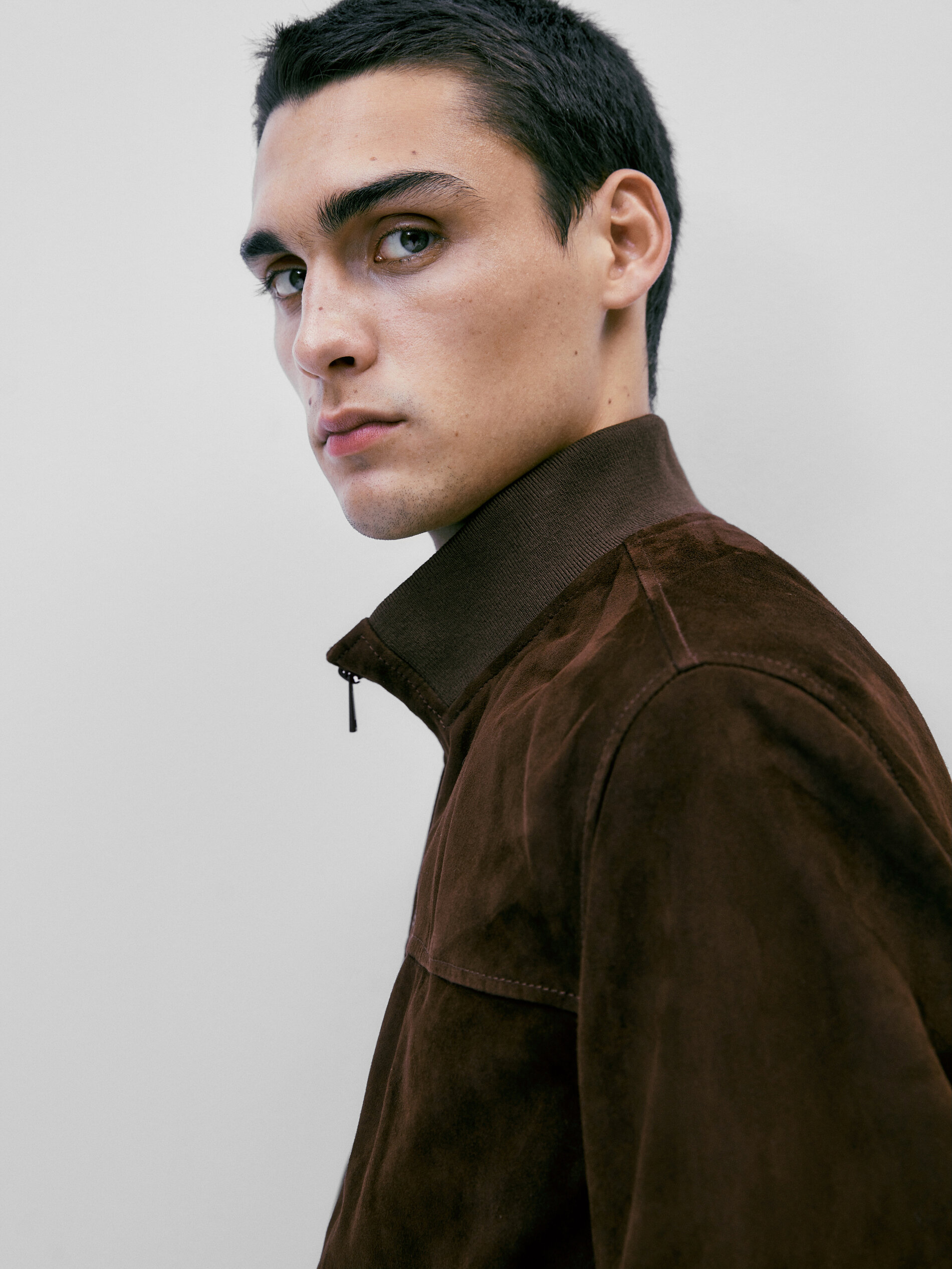 Cazadora ante marrón - Chocolate