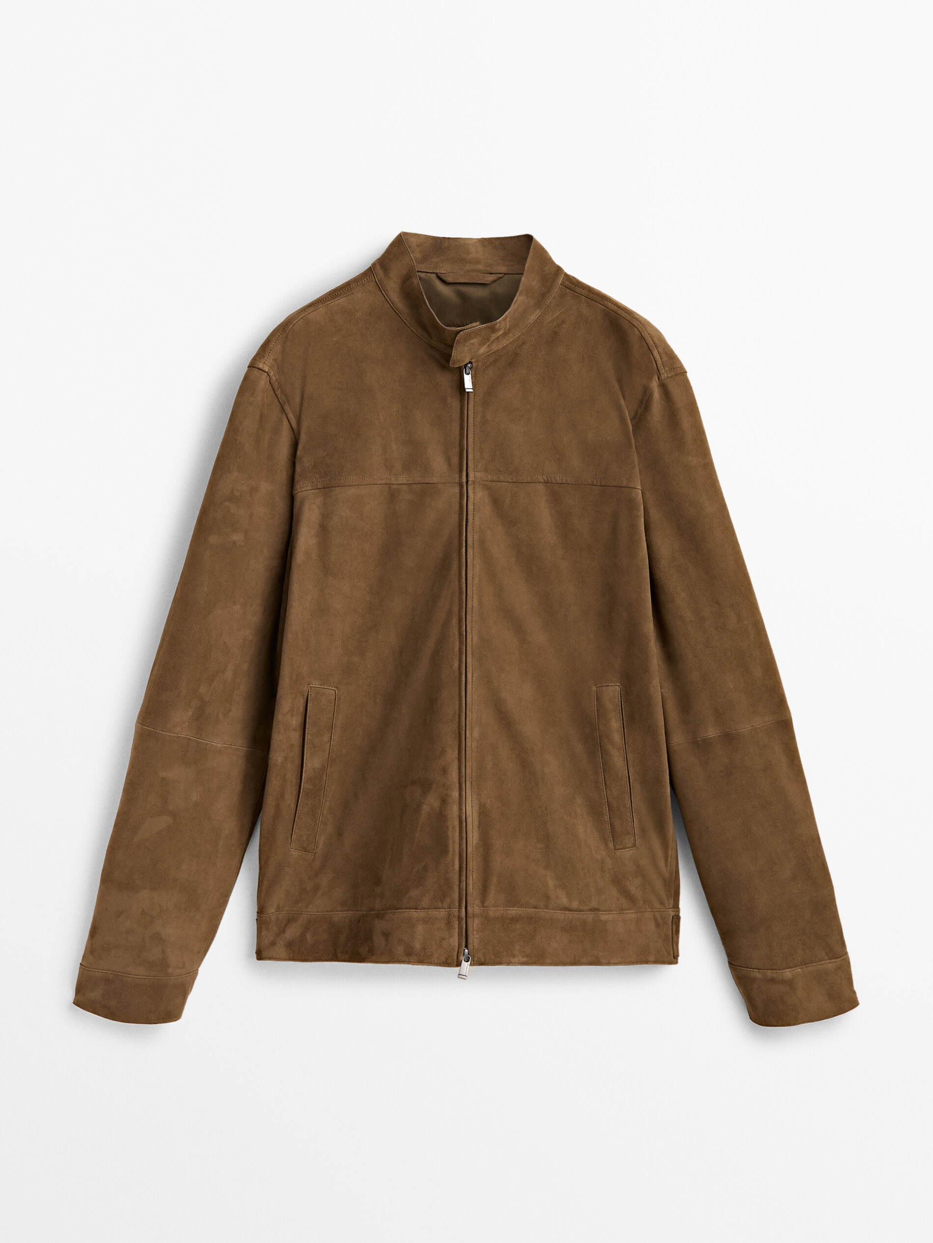 Chaqueta piel ante - BEIGE