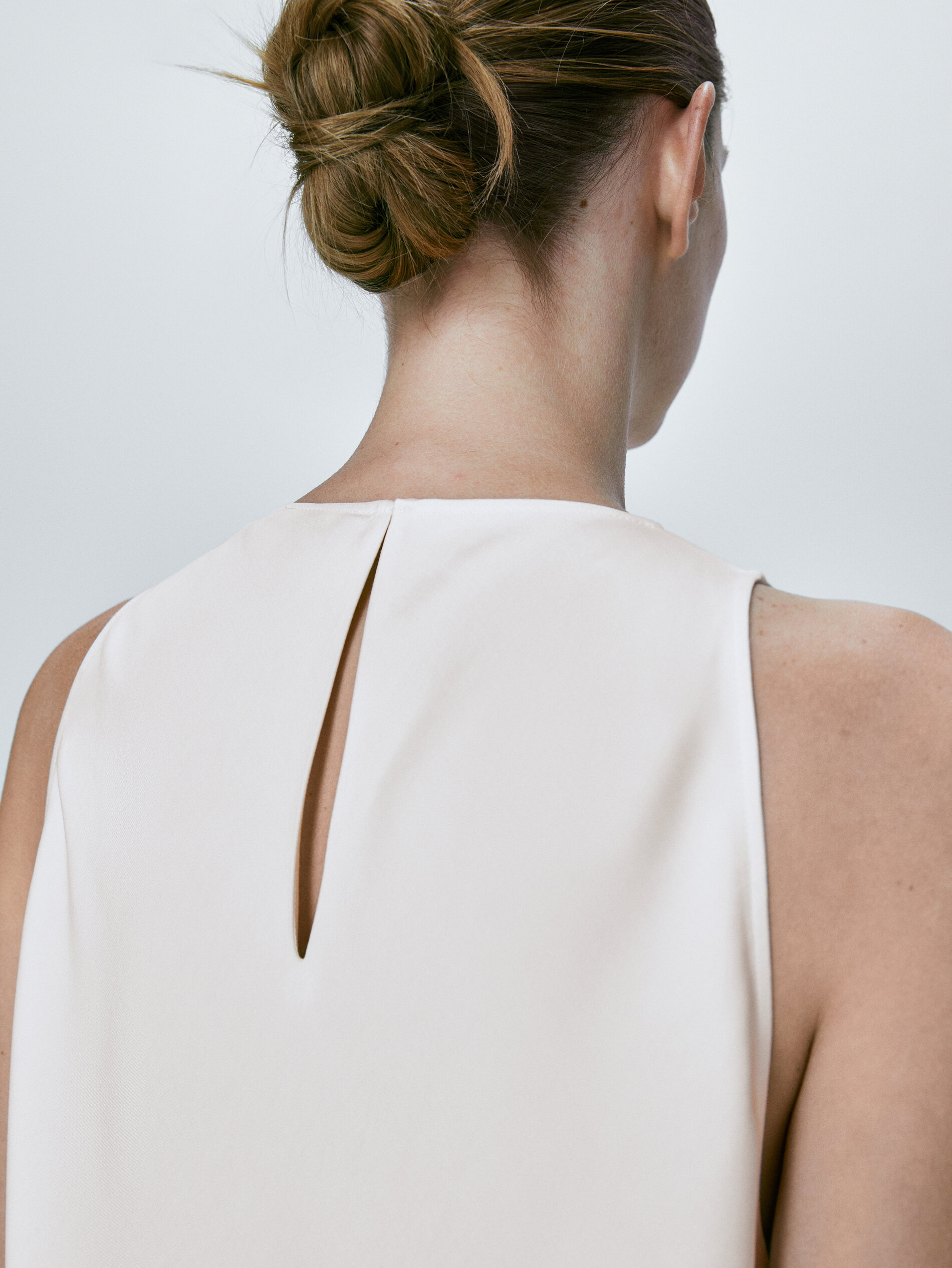 Top halter fluido - CRUDO