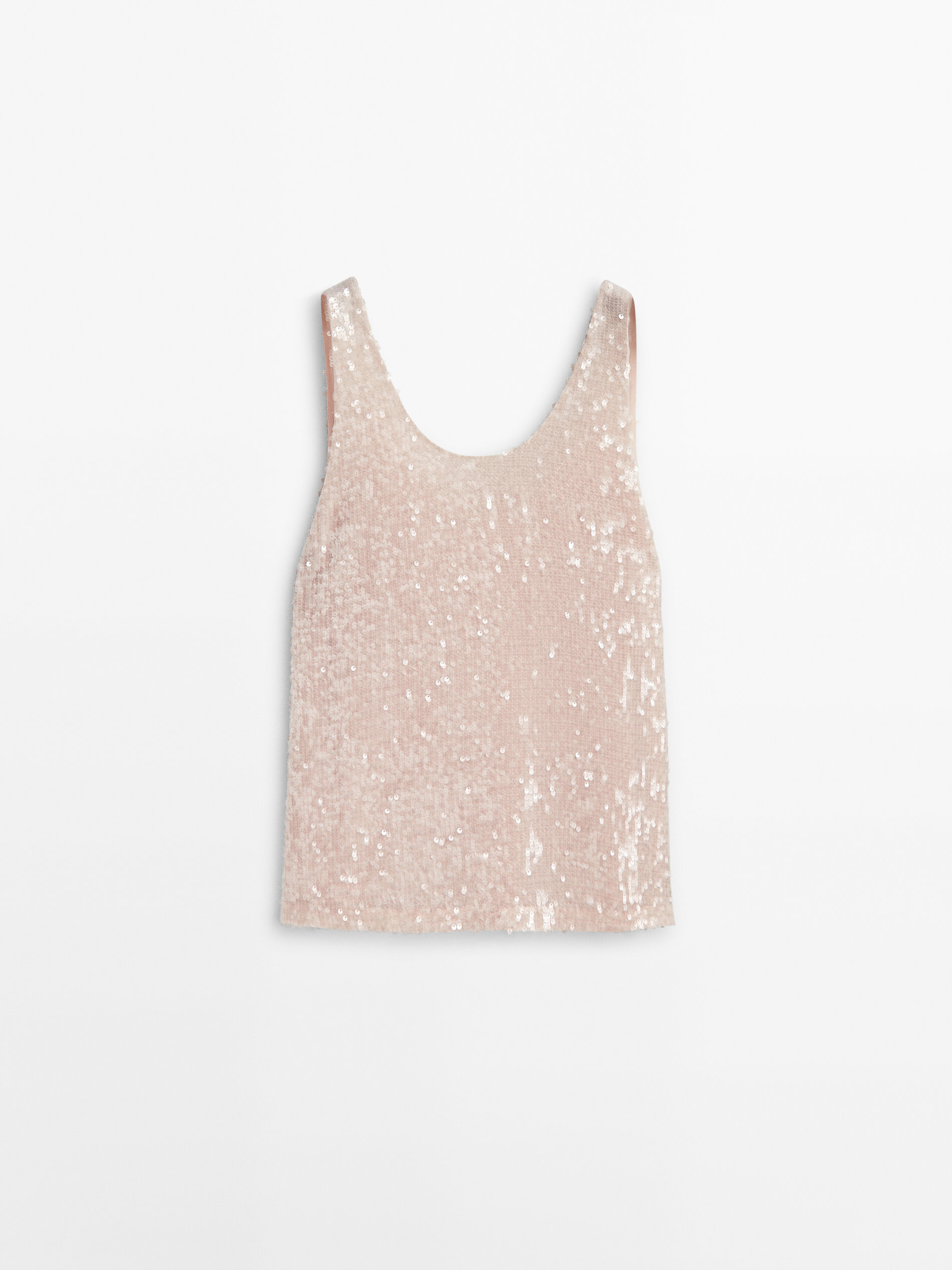 Top lentejuelas -Studio - ROSA