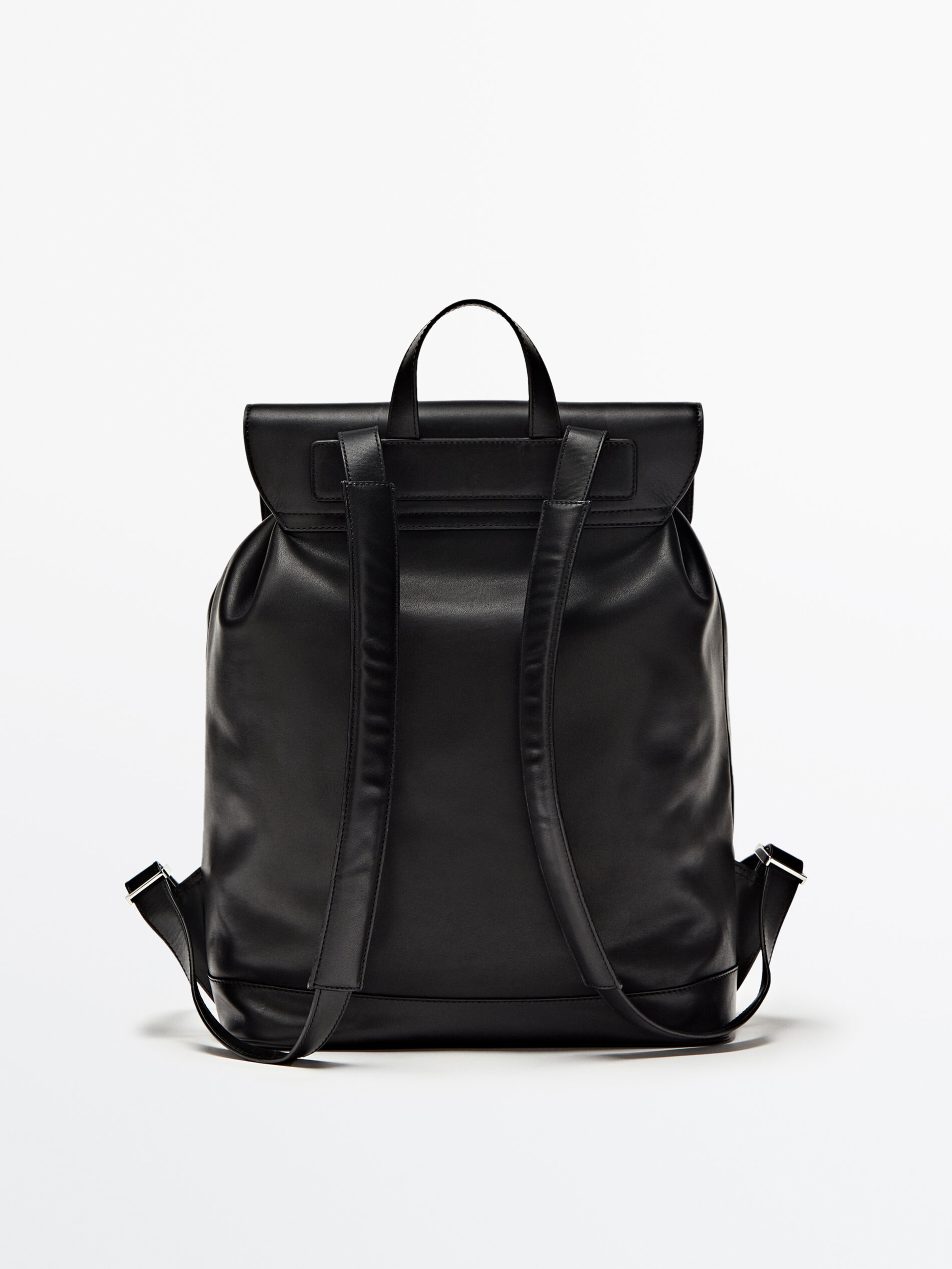 Mochila negra piel Limited Edition - NEGRO