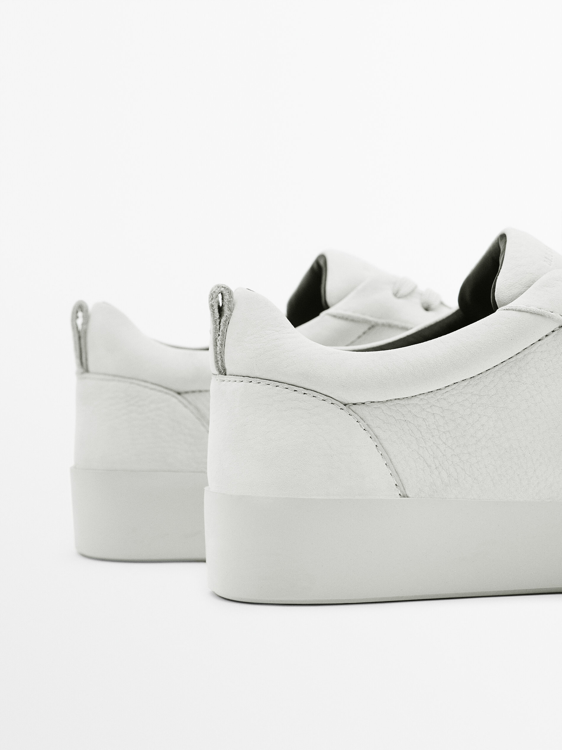 Deportivo piel nobuck - Studio - GRIS