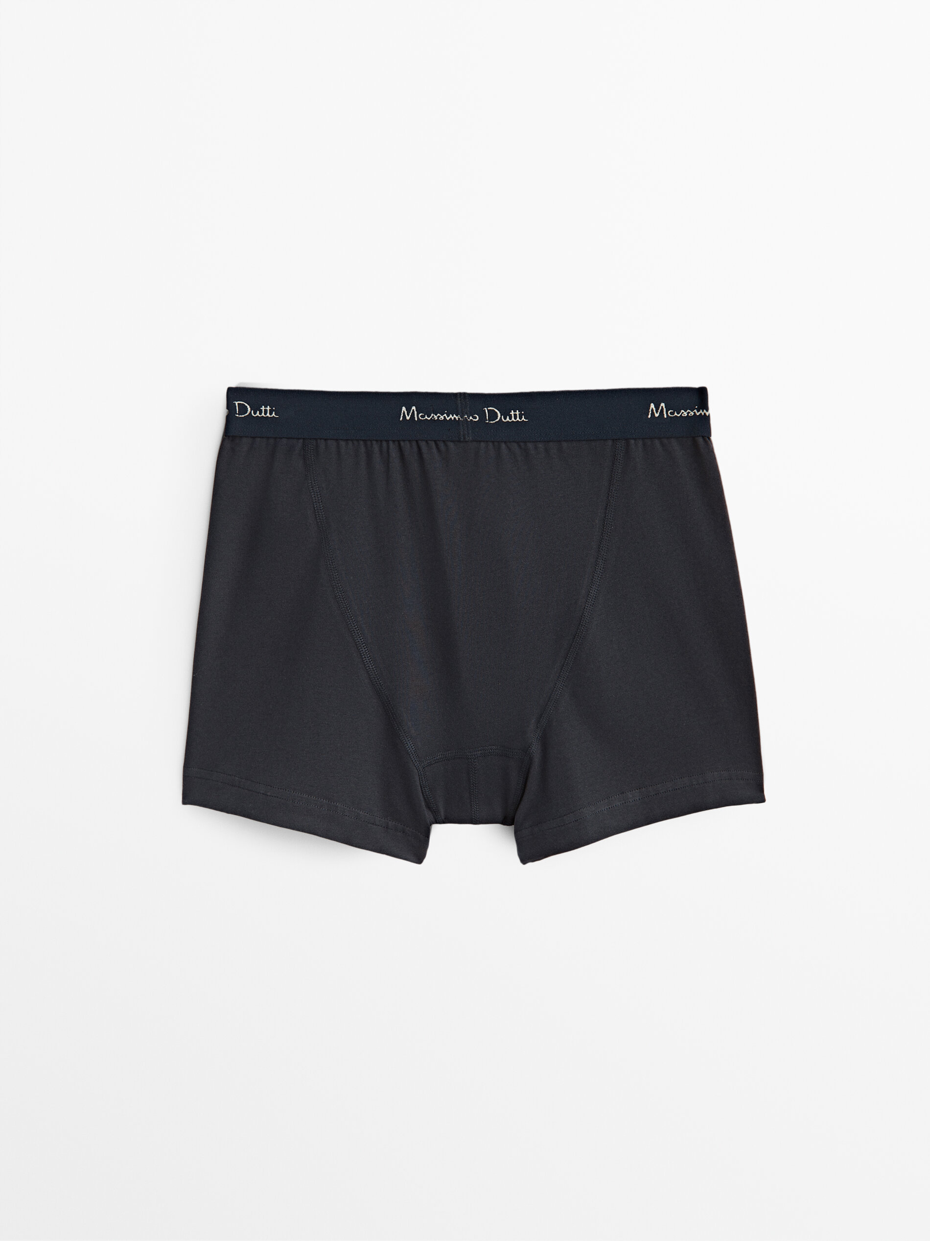 Calzoncillo bóxer algodón - AZUL OSCURO