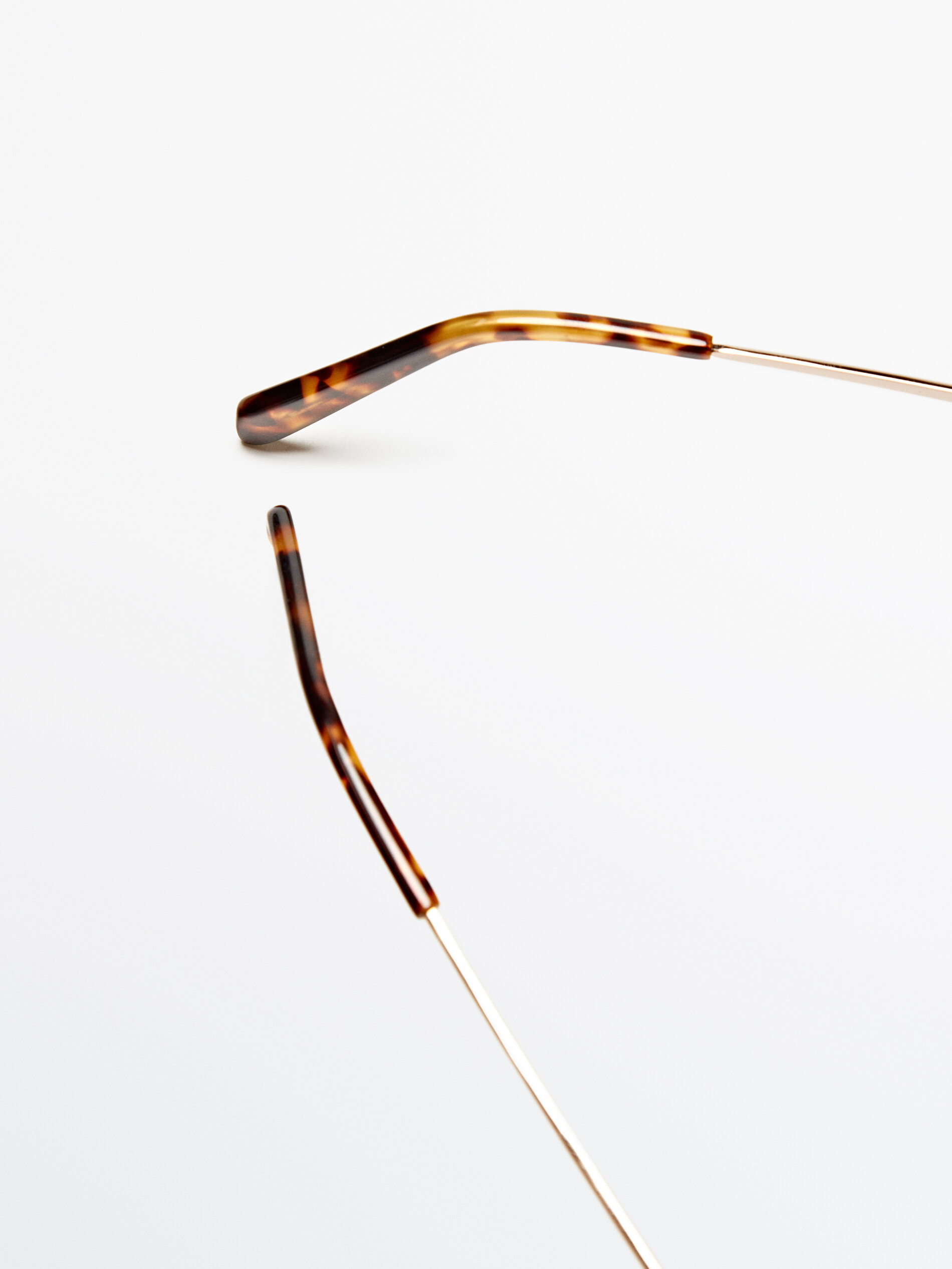 Gafas de sol montura metálica - ORO