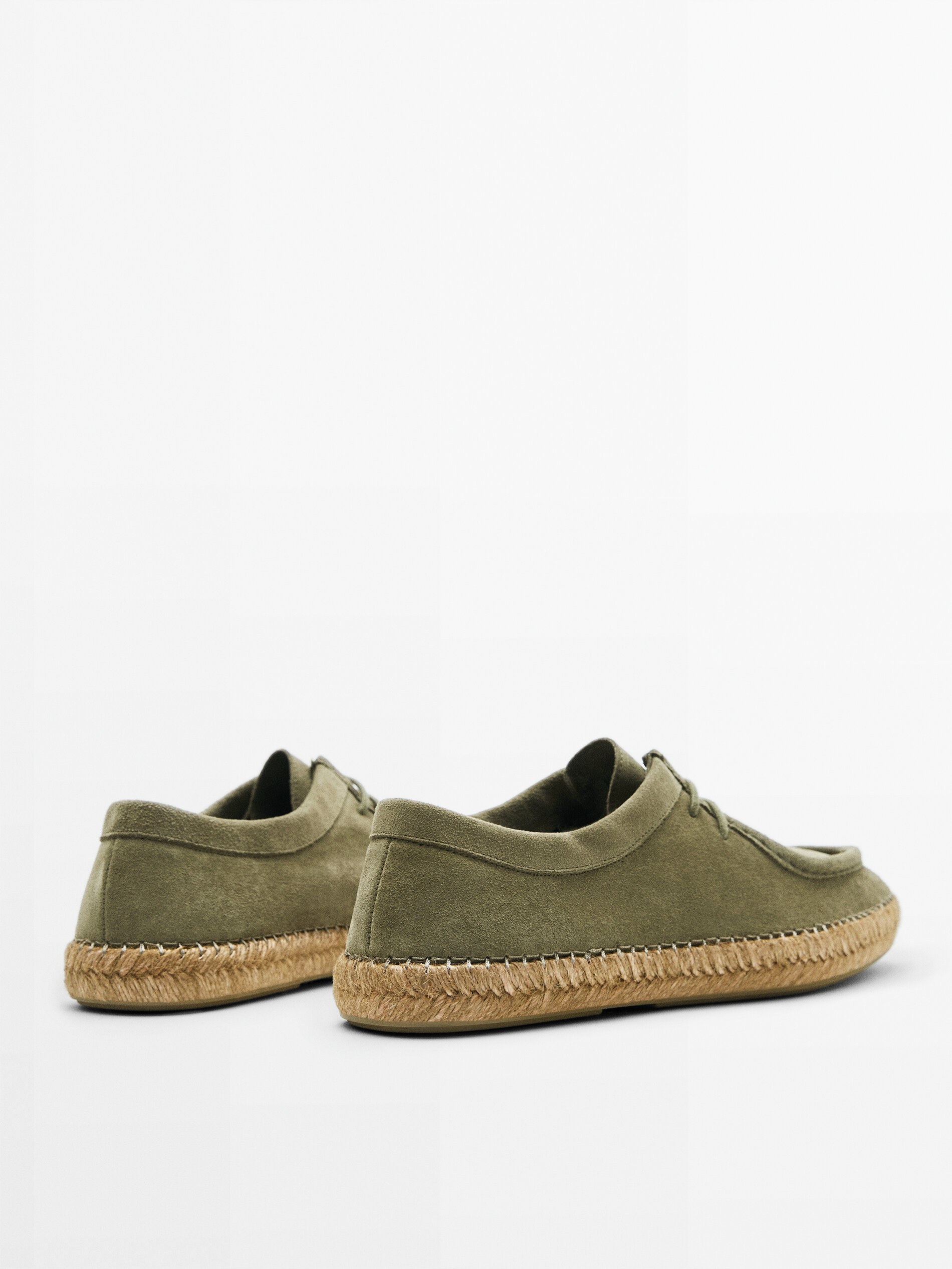 Zapato yute serraje verde - BOTELLA