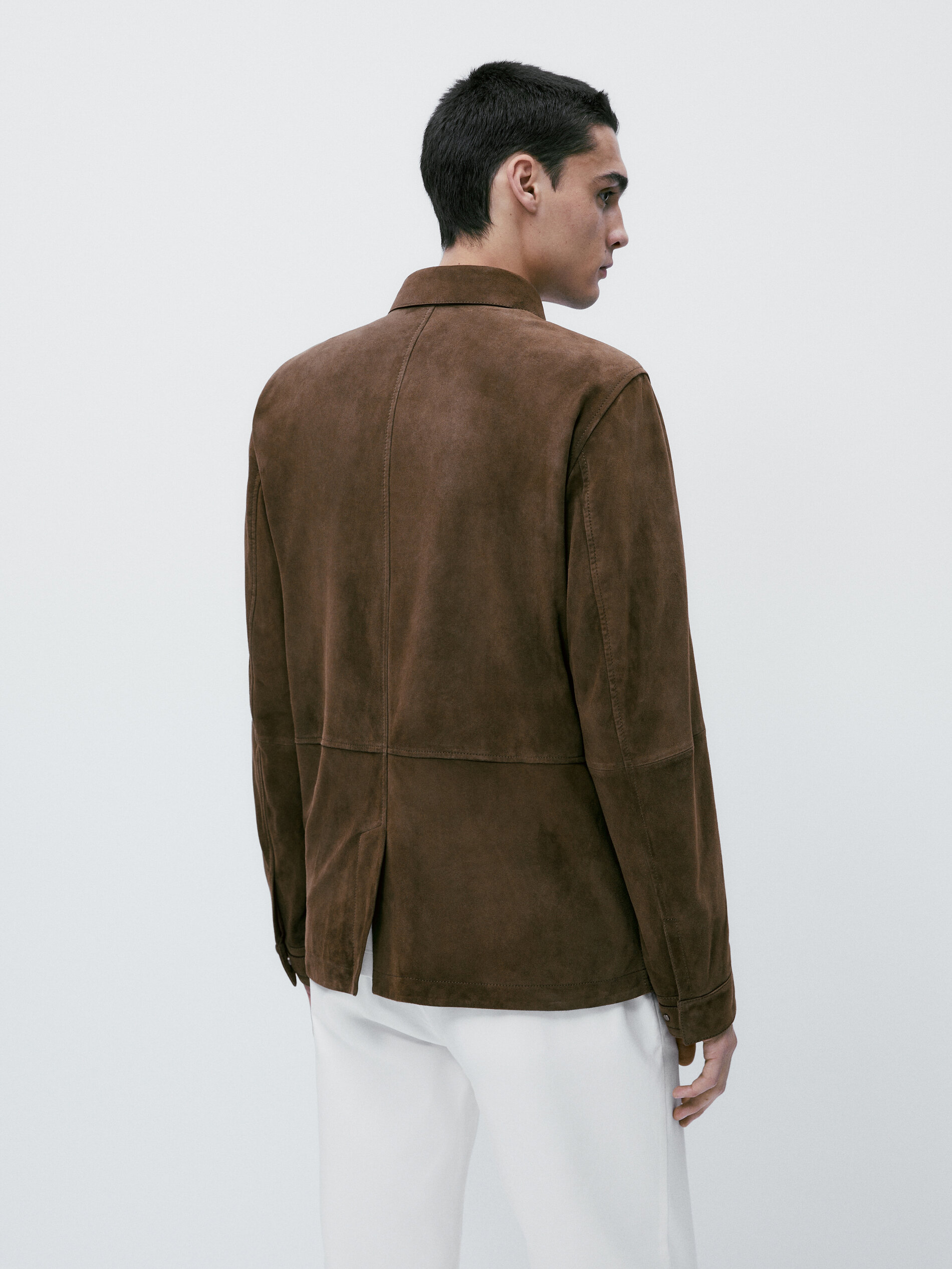 Chaqueta ante bolsillos - CAREY