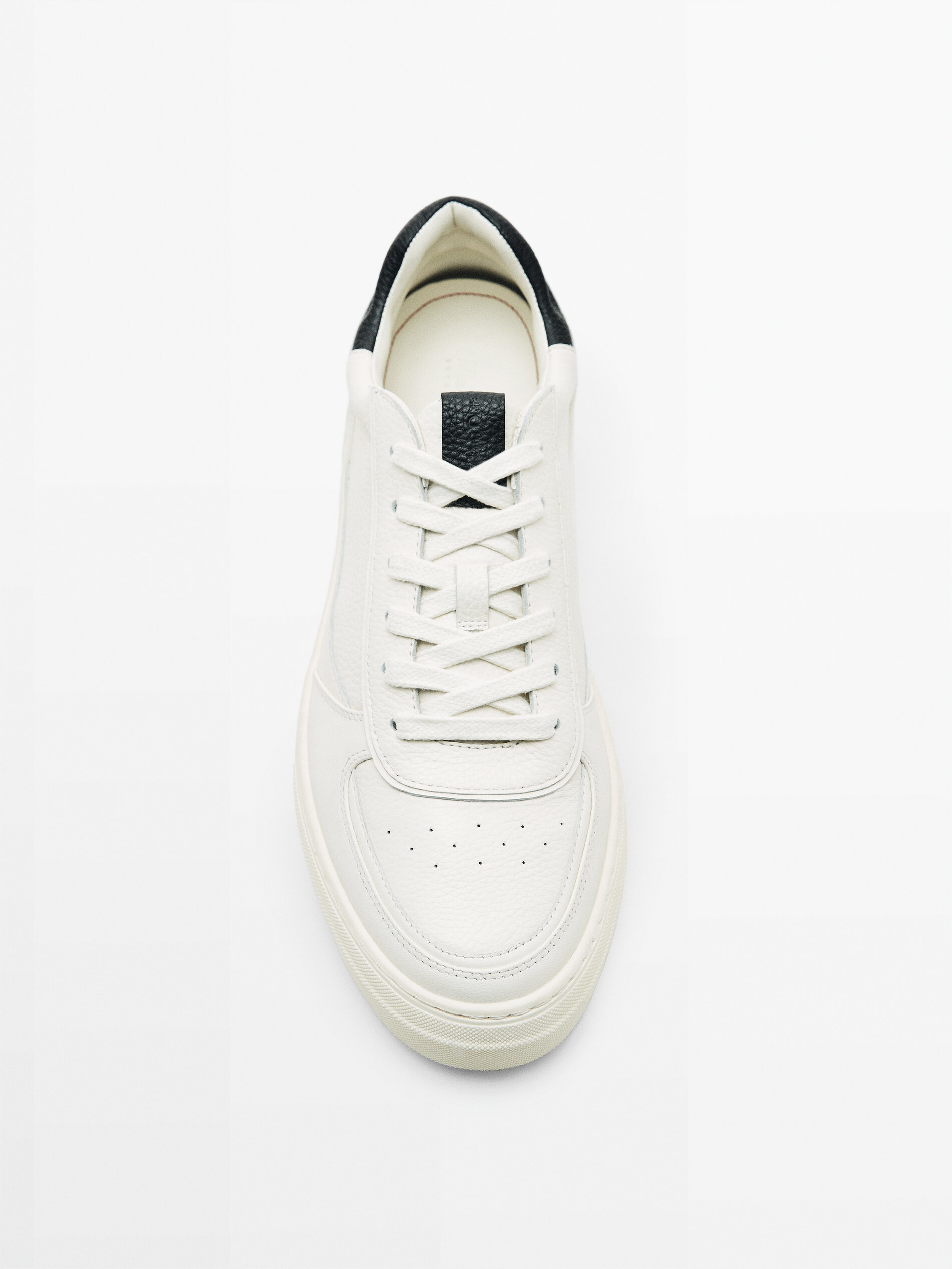 Deportivo piel napa - BLANCO