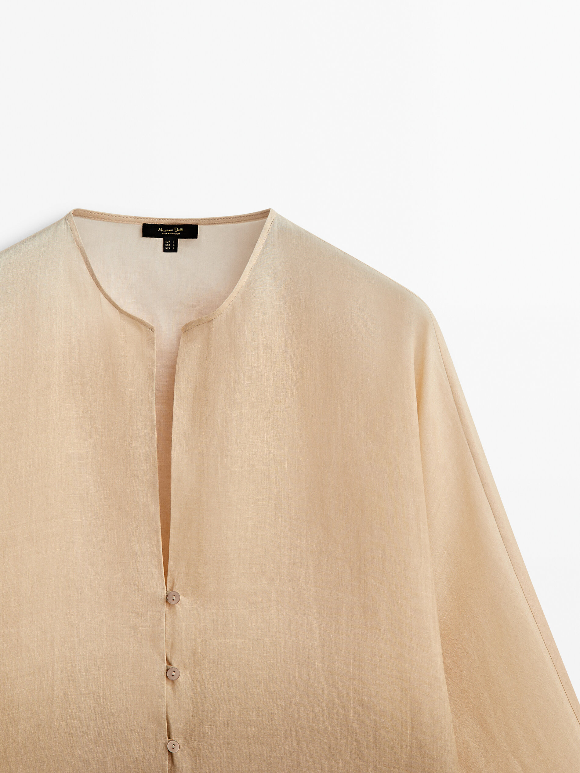 Camisa ramio degradado - CRUDO