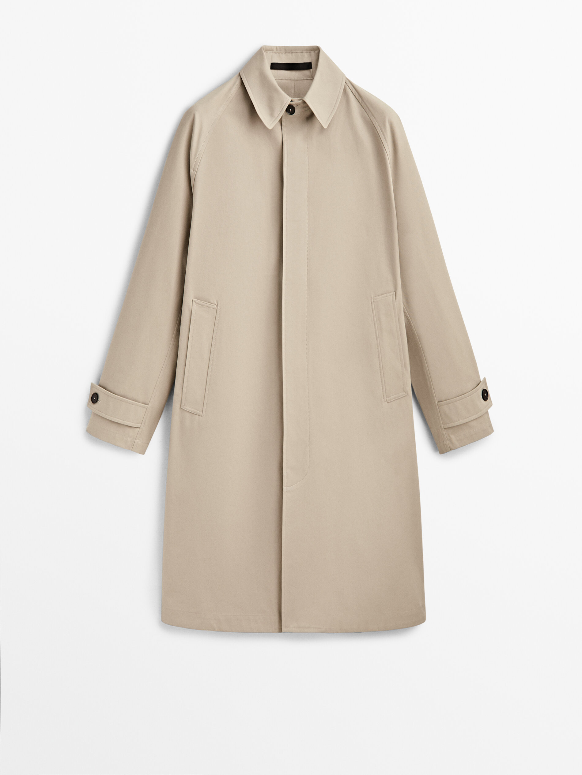 Chaqueta trench algodón volumen -Studio - ARENA