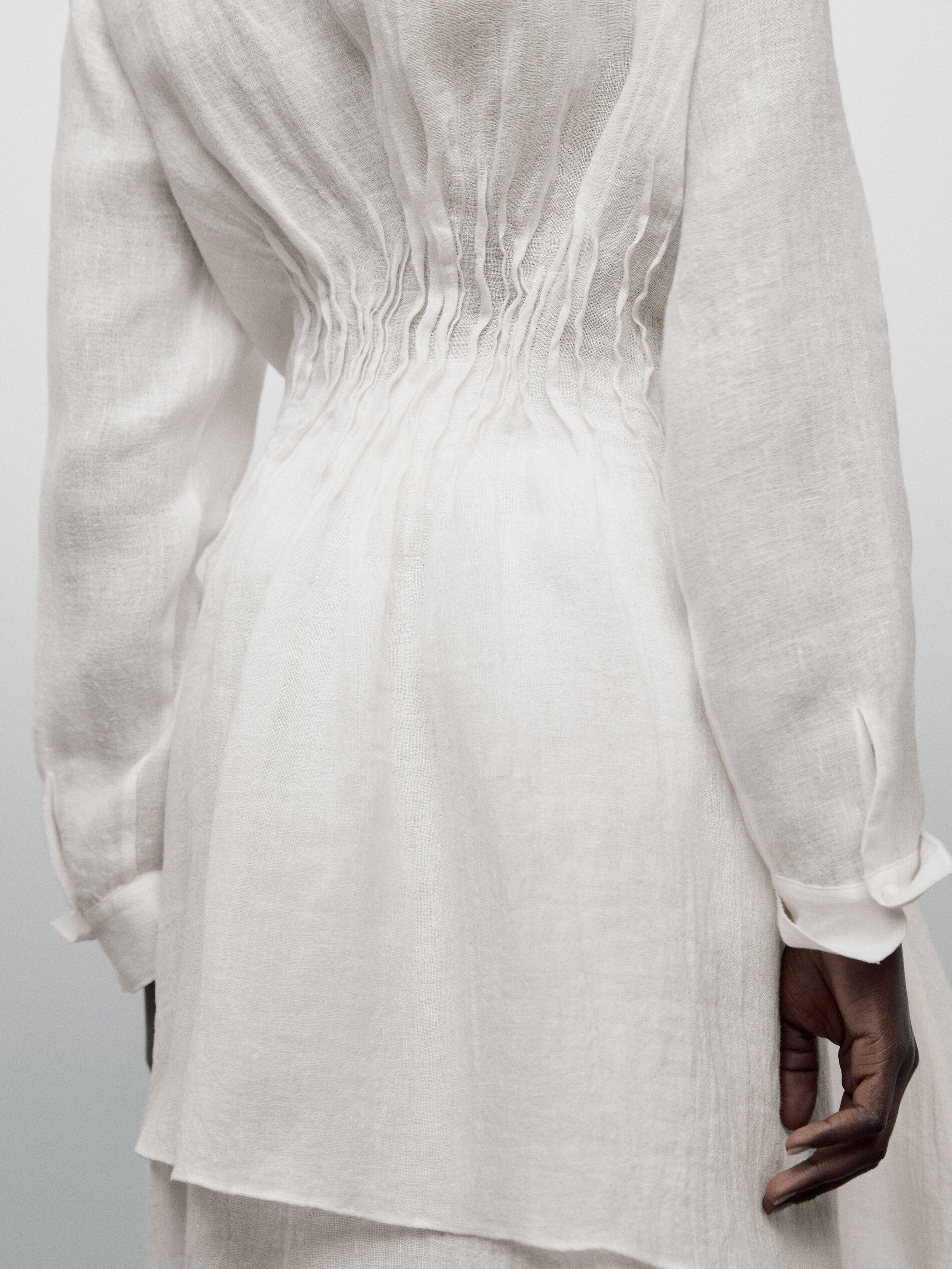 Camisa pliegues Limited Edition - CRUDO