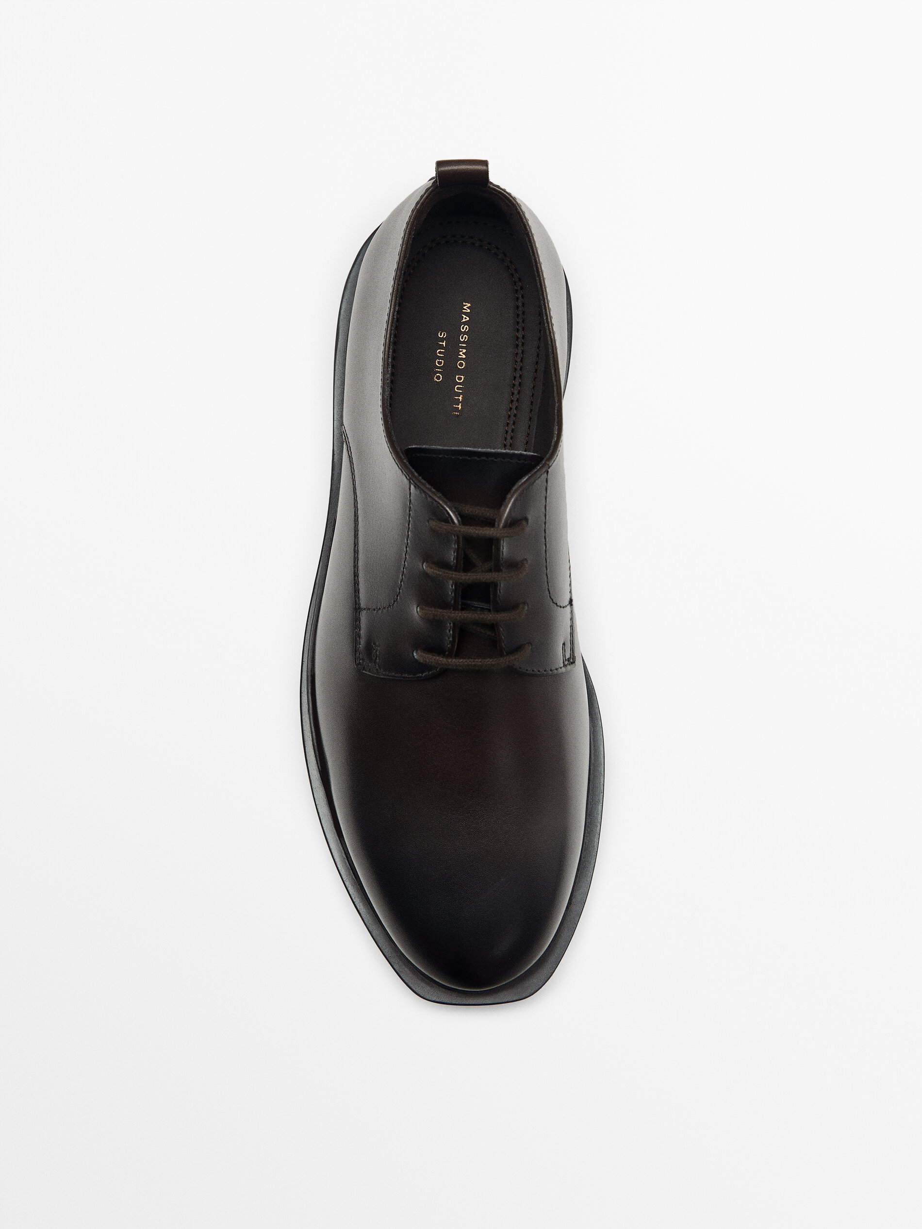 Zapato piel napa marrón - Studio - MARRÓN