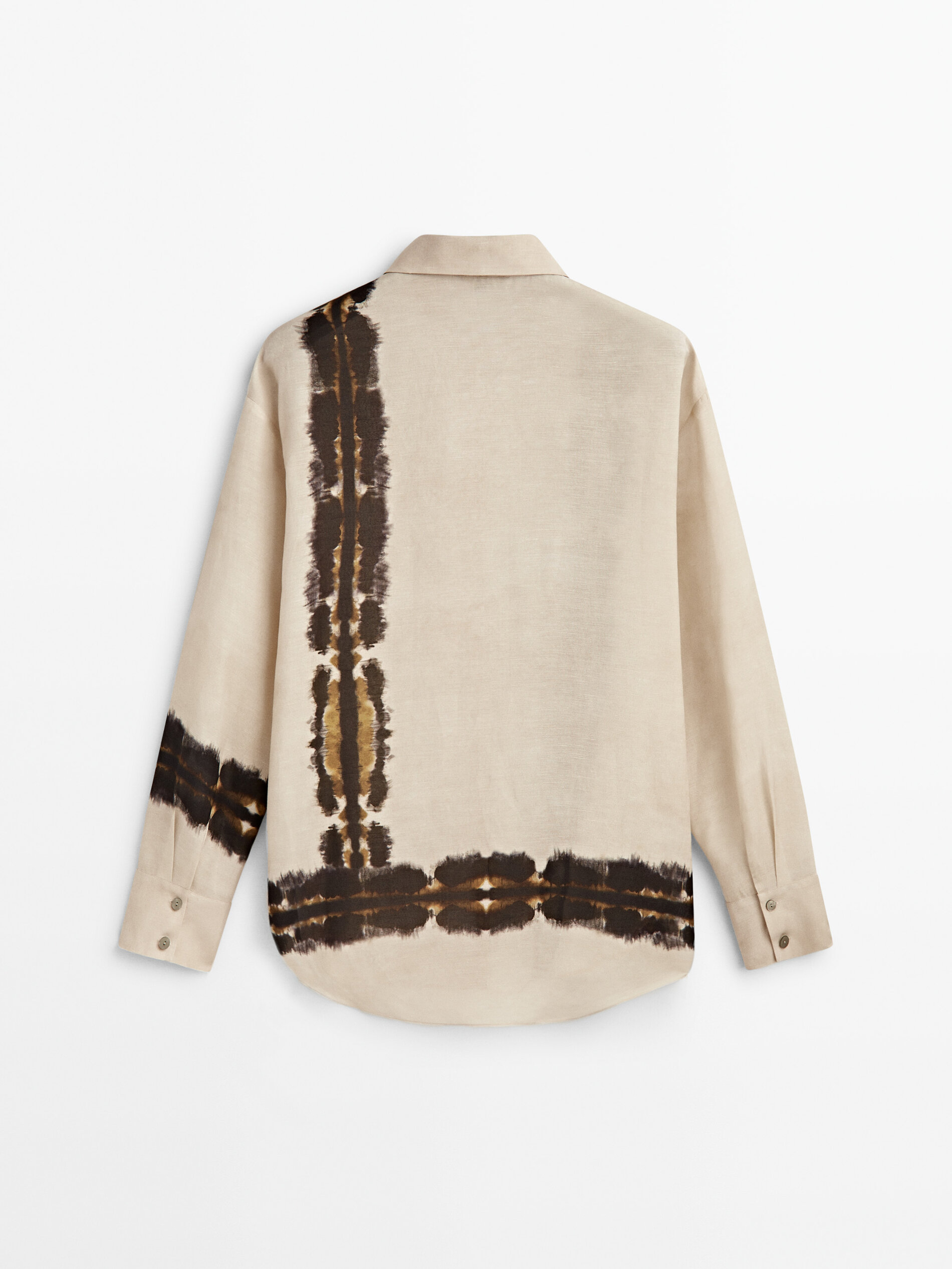 Camisa detalle tie dye - CRUDO