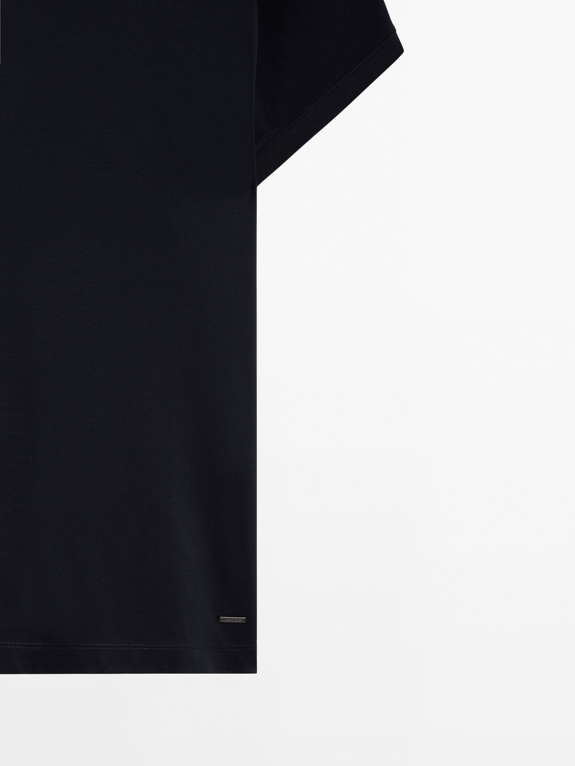 Polo mezcla algodón mercerizado - AZUL MARINO