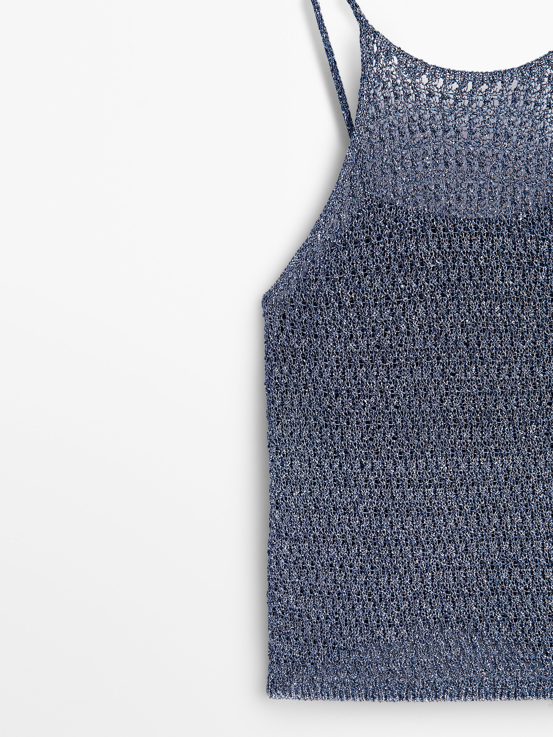 Top punto tirantes estructura - AZUL MEDIO