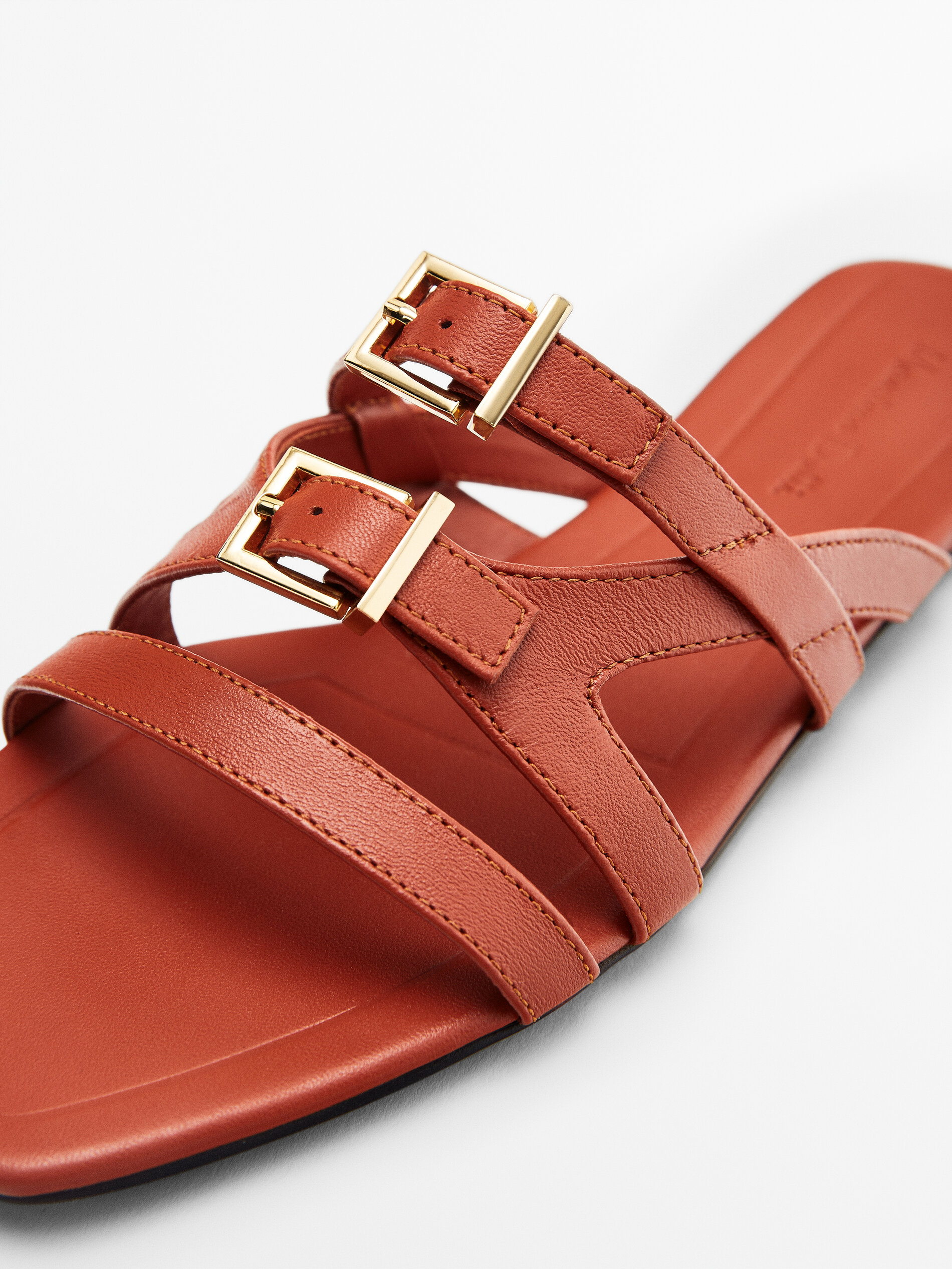 PALA MULTITIRAS CON HEBILLAS - NARANJA