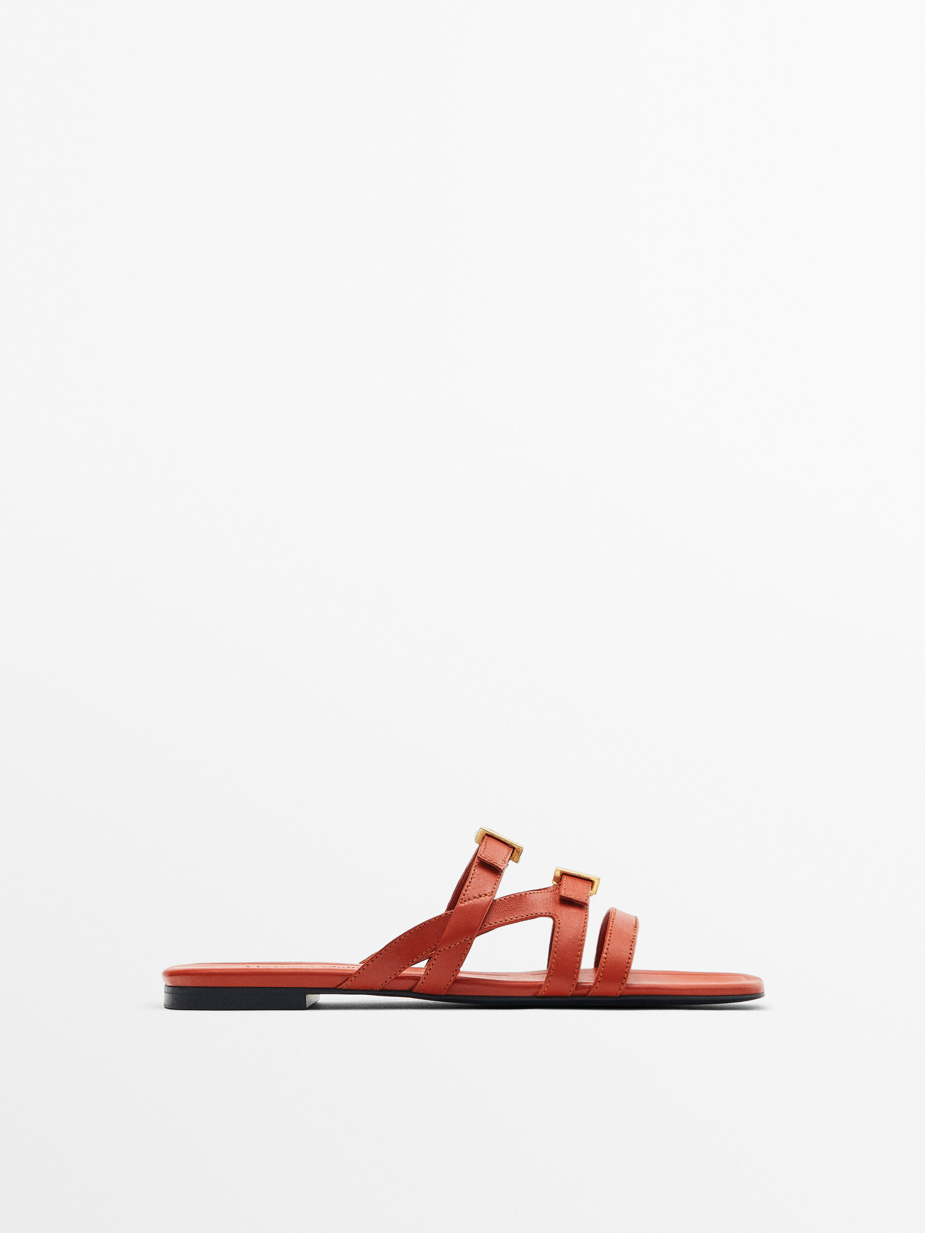 PALA MULTITIRAS CON HEBILLAS - NARANJA